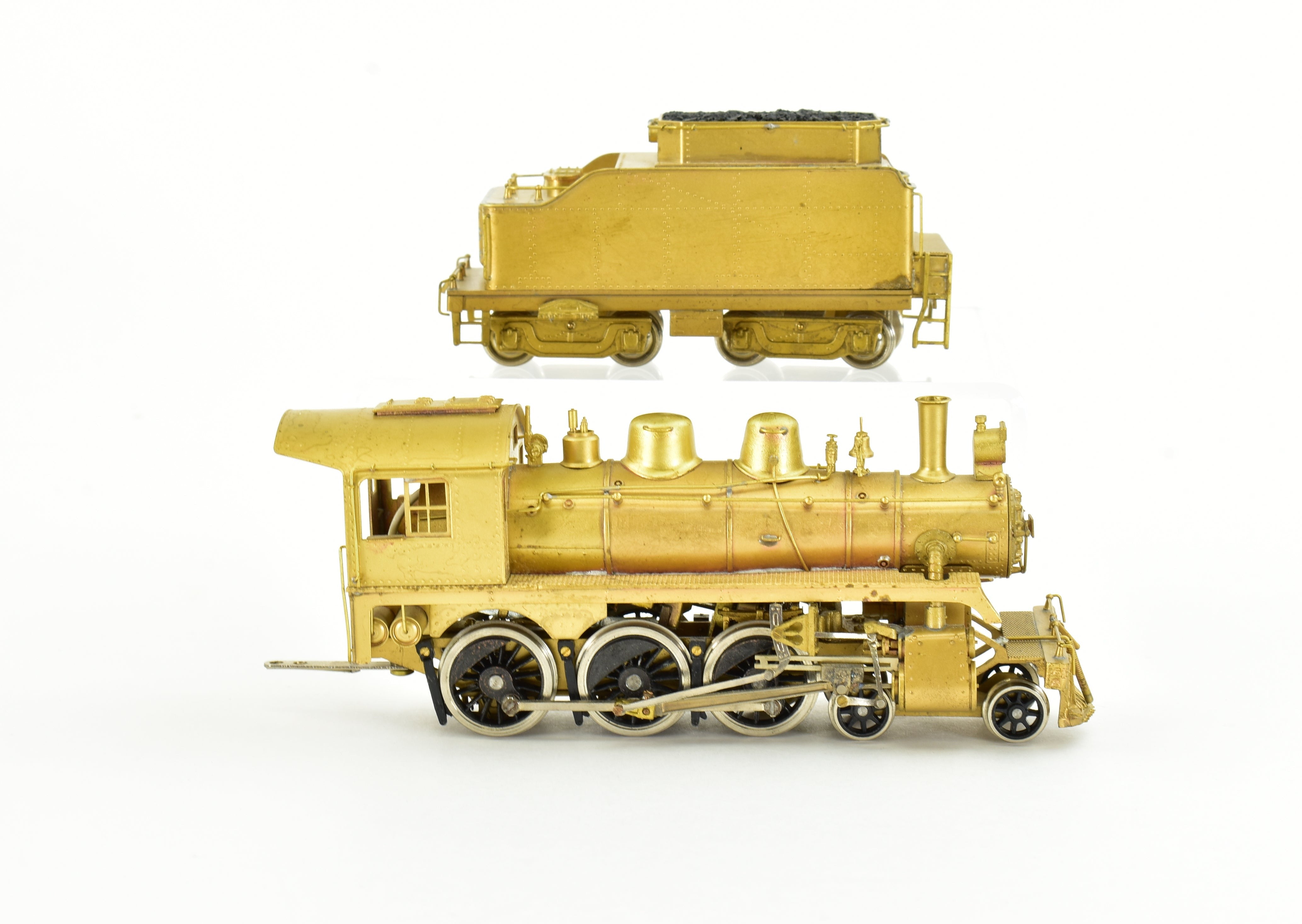 HO Scale Brass Model Train - Canadian Pacific Railway D4G 4-6-0 Pacific Pike CPR Replica