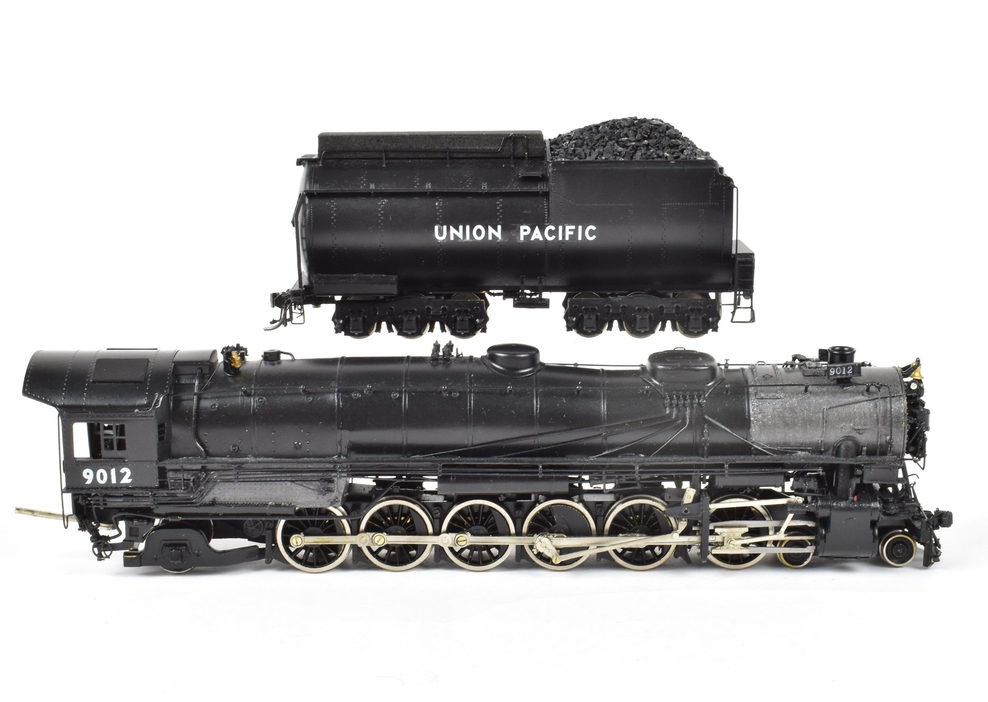 HO Brass Sunset Models UP - Union Pacific 9000 4-12-2 Custom Painted Engine #9012
