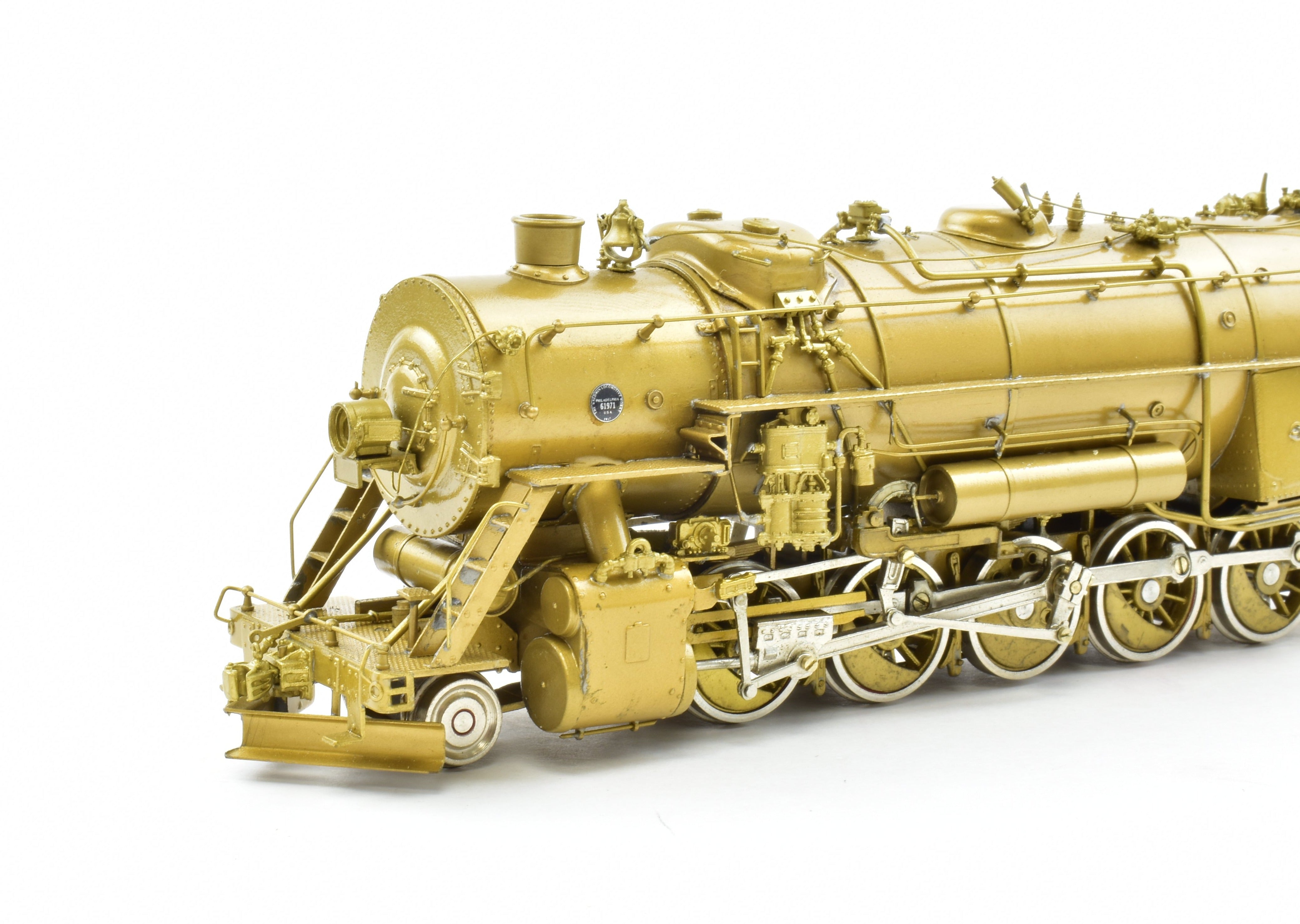 High - Quality HO Scale Brass Model Train - Western Maryland I - 2 2 - 10 - 0 Decapod, Custom - Built by NJ Custom Brass