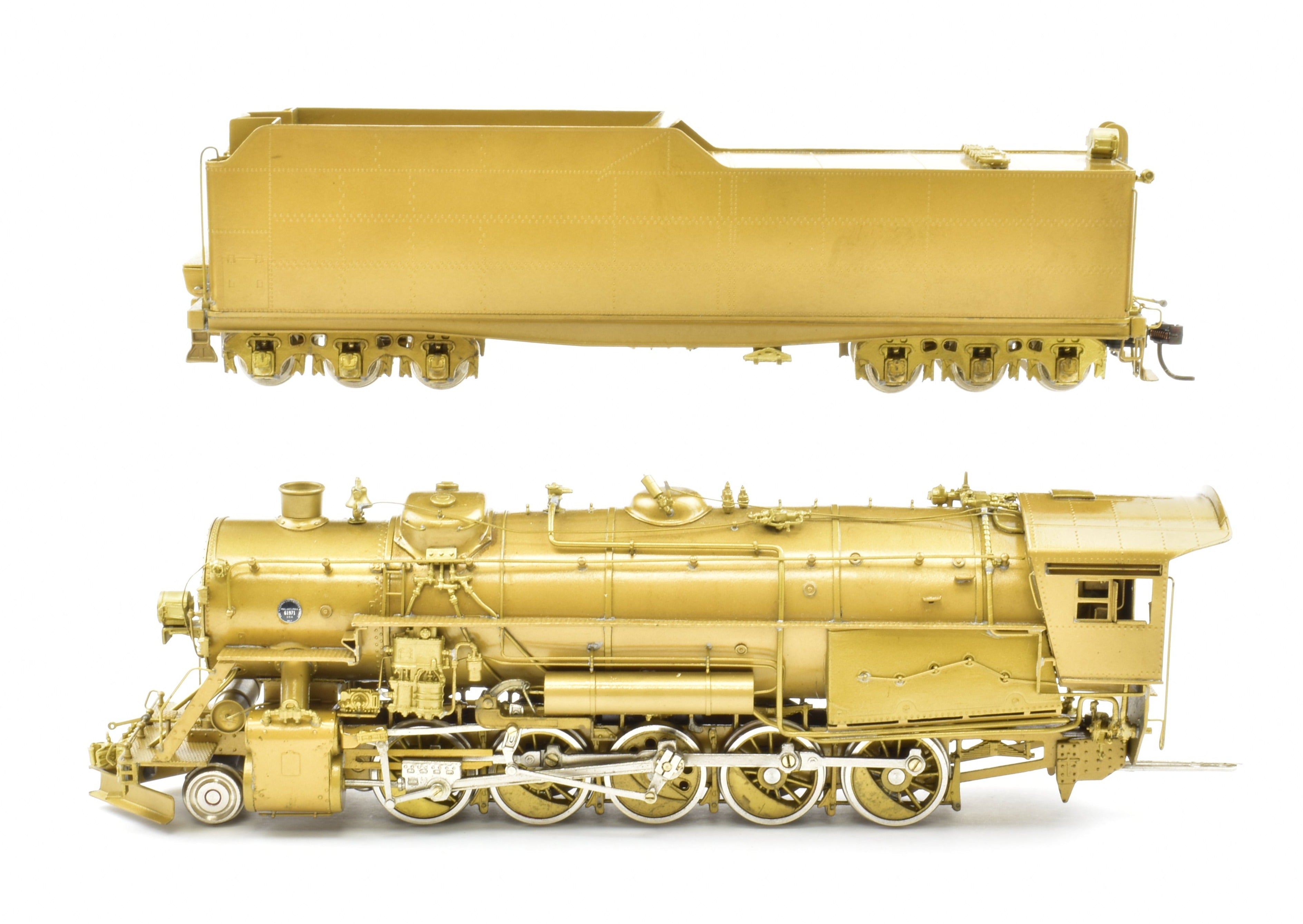High - Quality HO Scale Brass Model Train - Western Maryland I - 2 2 - 10 - 0 Decapod, Custom - Built by NJ Custom Brass