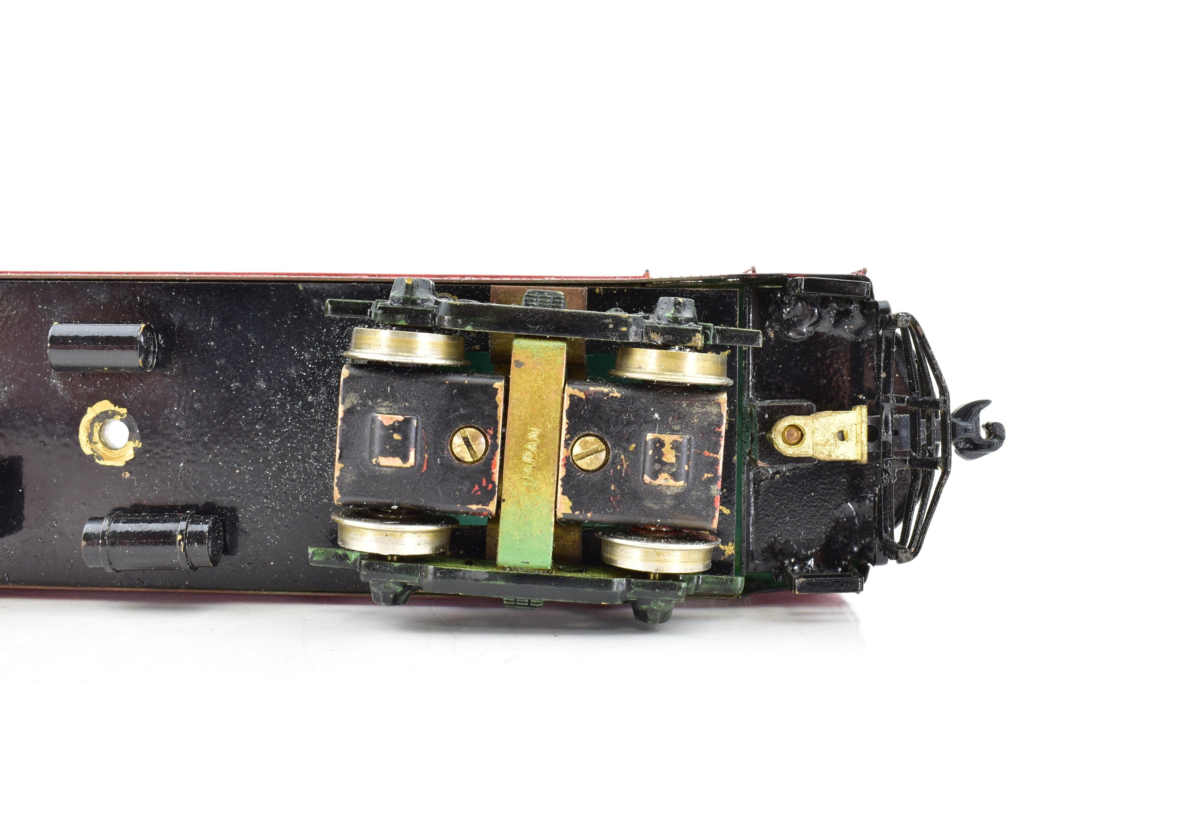 HO Brass Suydam Pacific Electric Portland Combine with Painted Can Motor - Sold As Is