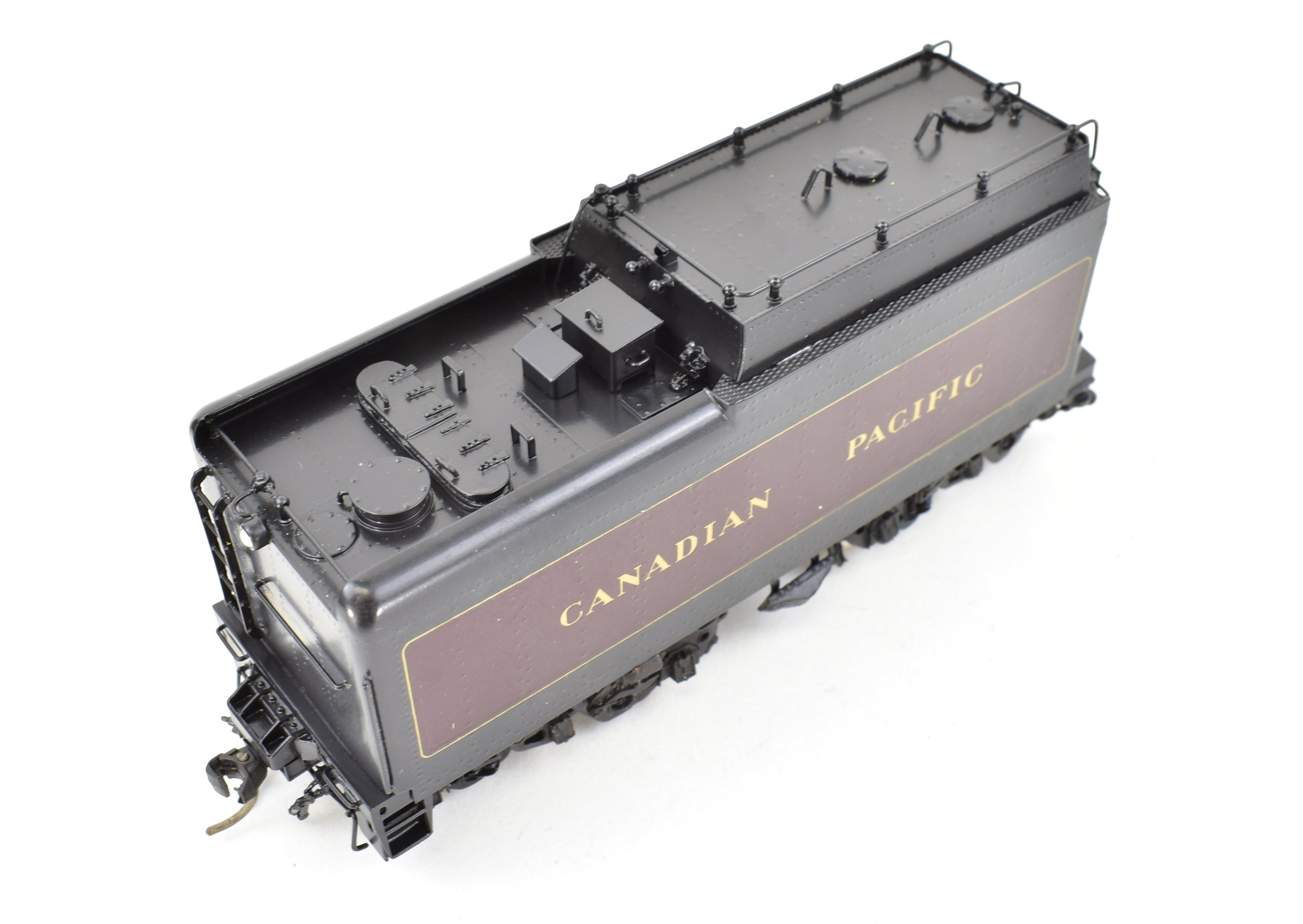 High - Quality HO Scale Brass PFM - Tenshodo Canadian Pacific Railway 4 - 6 - 4 Class H - 1e #2860 Royal Hudson Model Locomotive for Railway Enthusiasts
