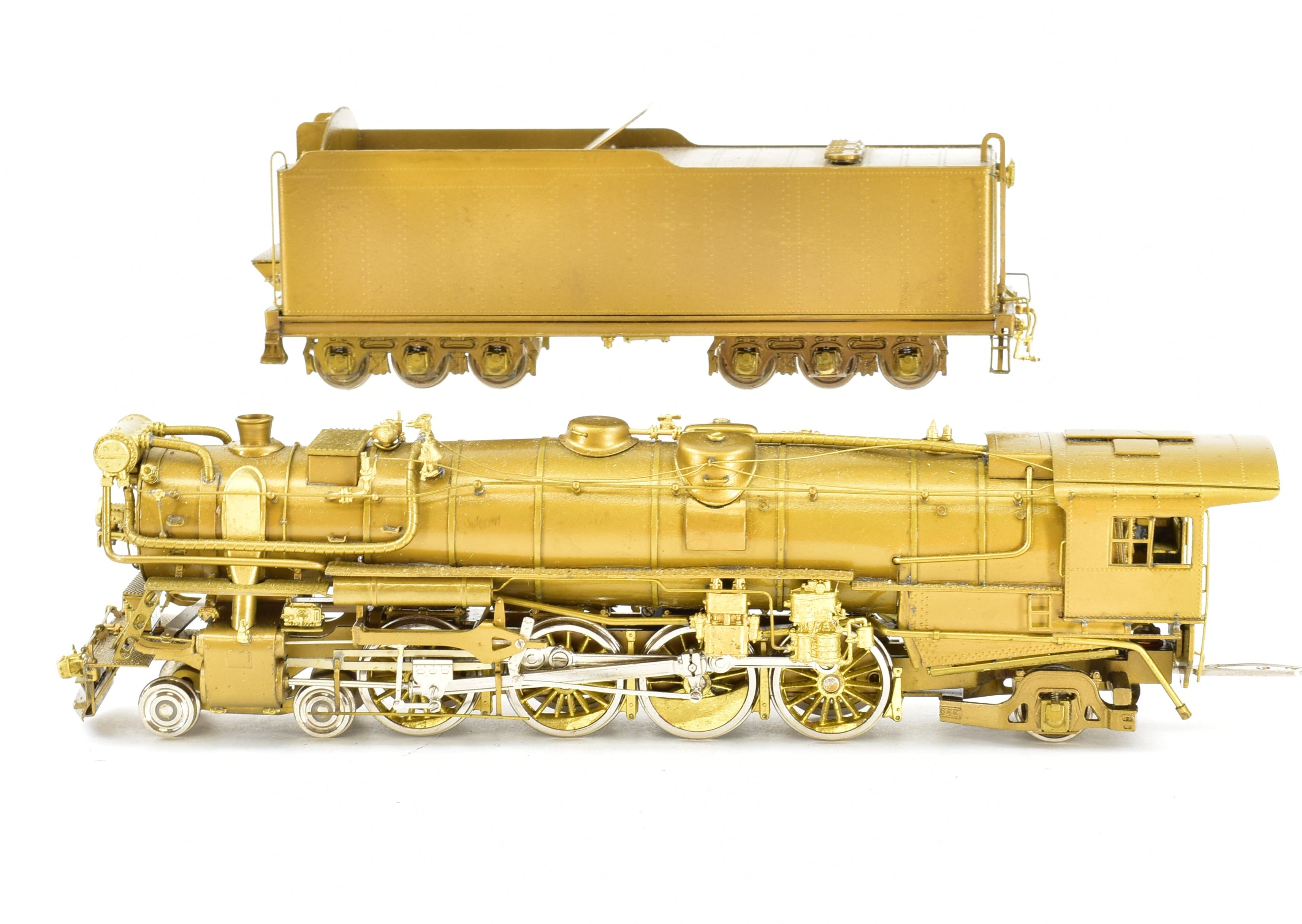 HO Scale Brass New Jersey Custom Brass New Haven Class R - 3a 4 - 8 - 2 Mountain Steam Locomotive Model