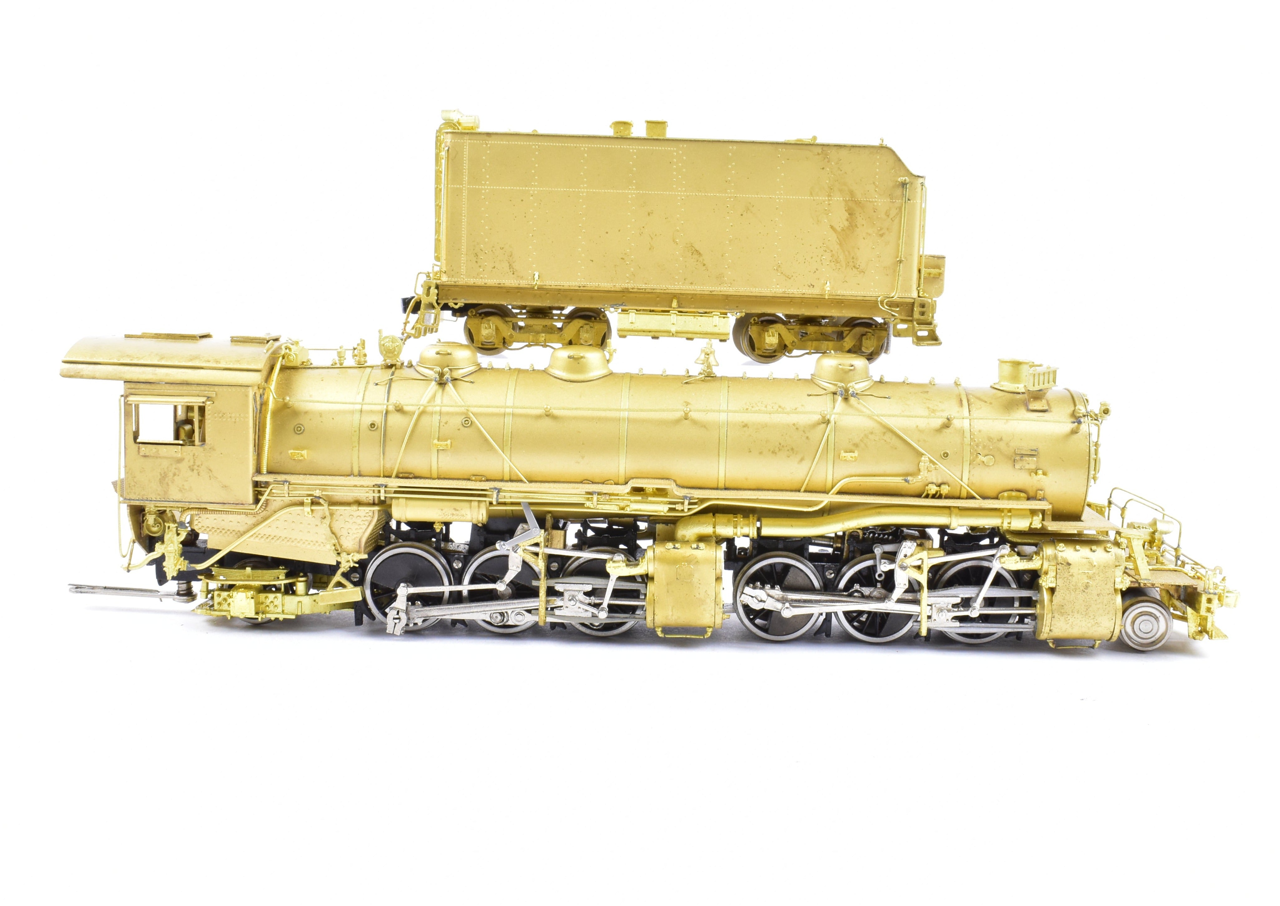 HO Scale Brass Nickel Plate Products - Southern Pacific 2-6-6-2 MM-3 Model Train with Nickel Plating