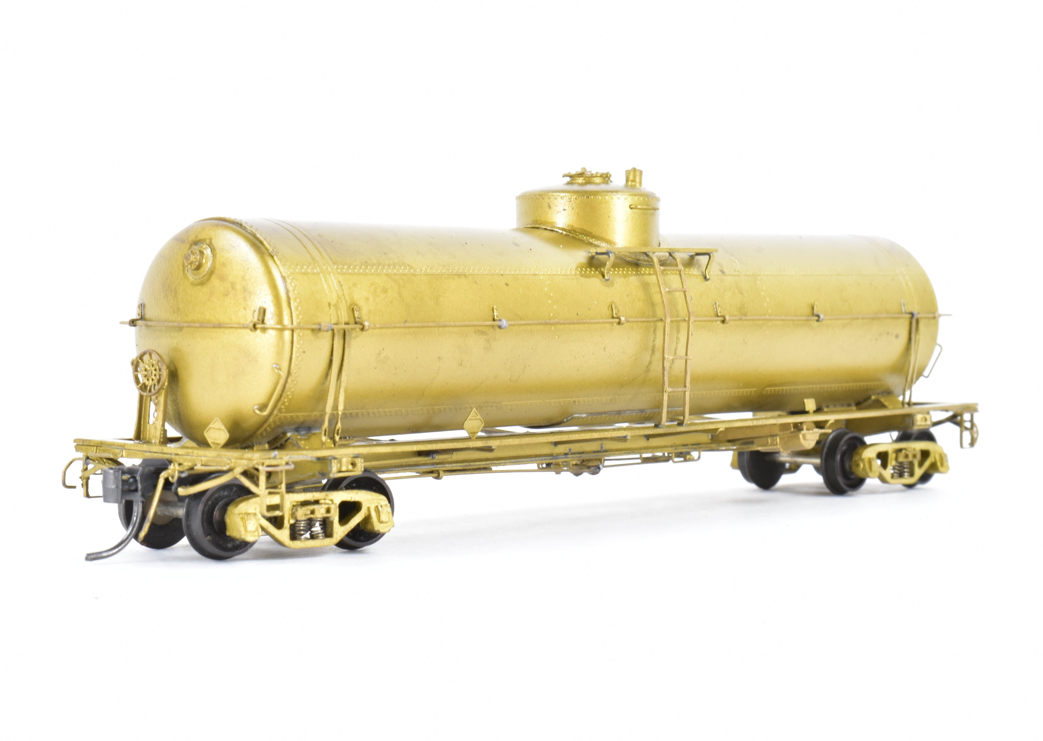 1989 HO Brass ATSF - Santa Fe Tk - M Tank Car by Pecos River Brass