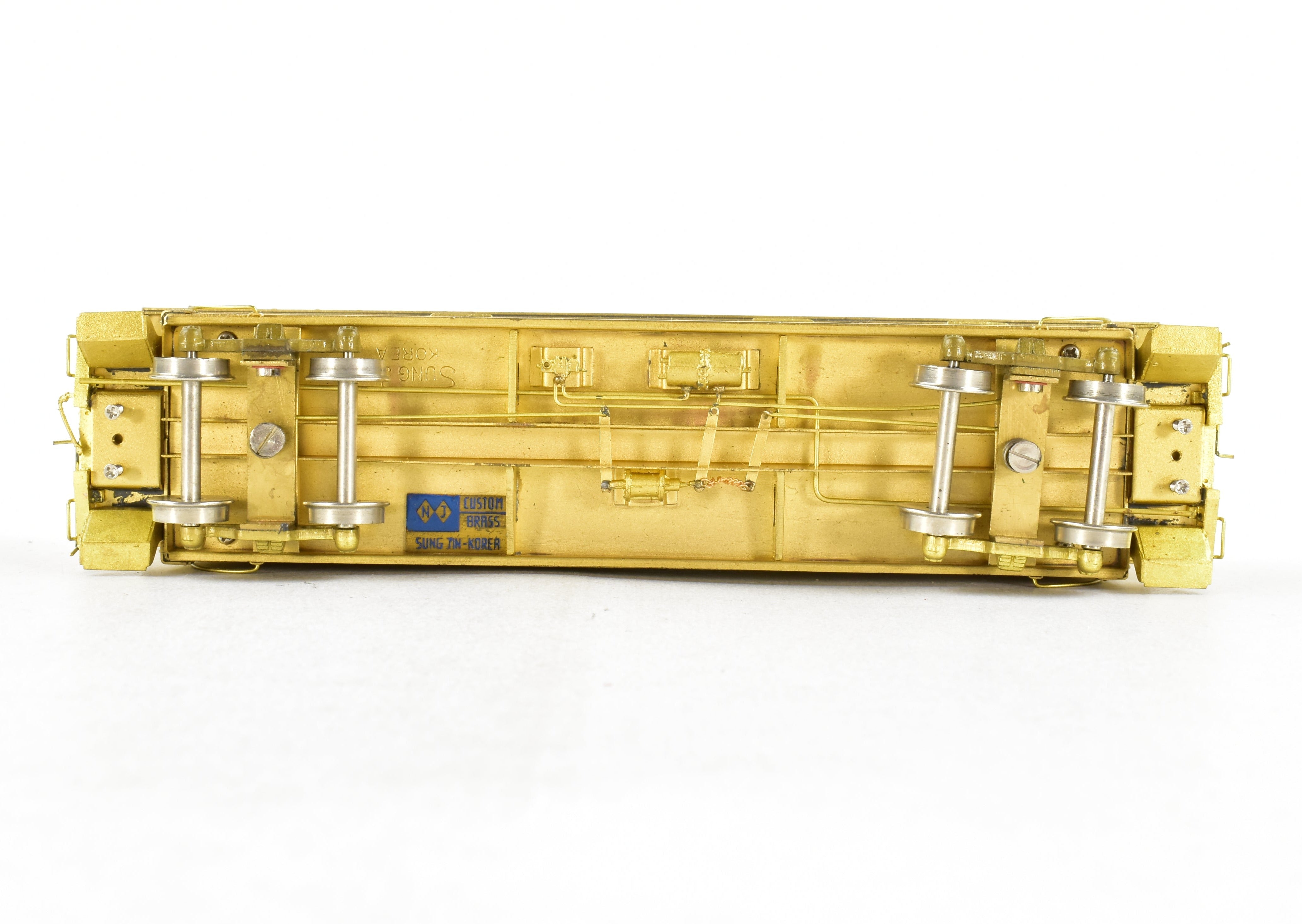 HO Scale Custom Brass Model Train Caboose - New York Central #2013 Pacemaker, NJ Brand