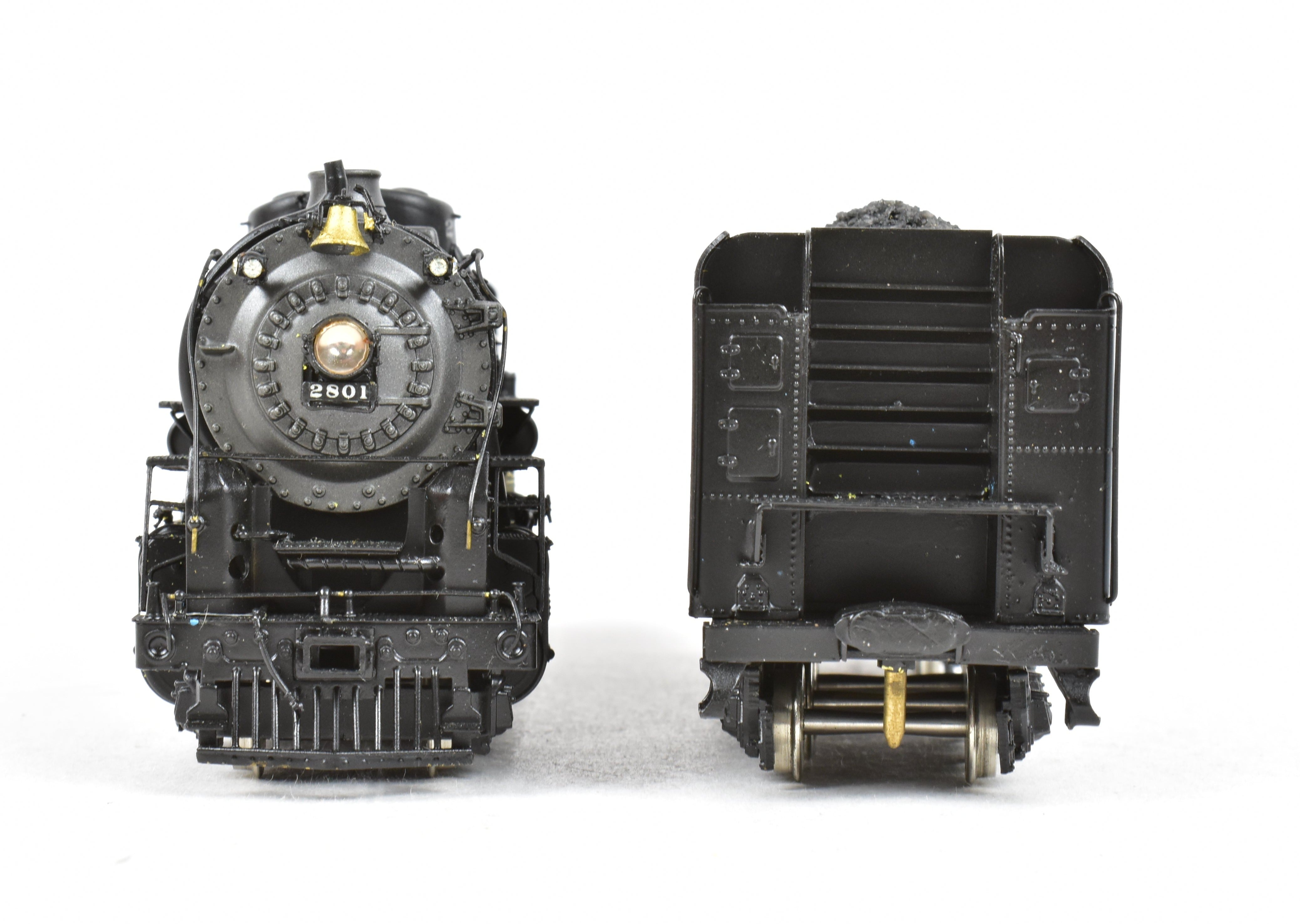 HO Scale Brass NPP Nickel Plate C&NW Class J - 4 2 - 8 - 4 Factory Painted Locomotive No. 2801