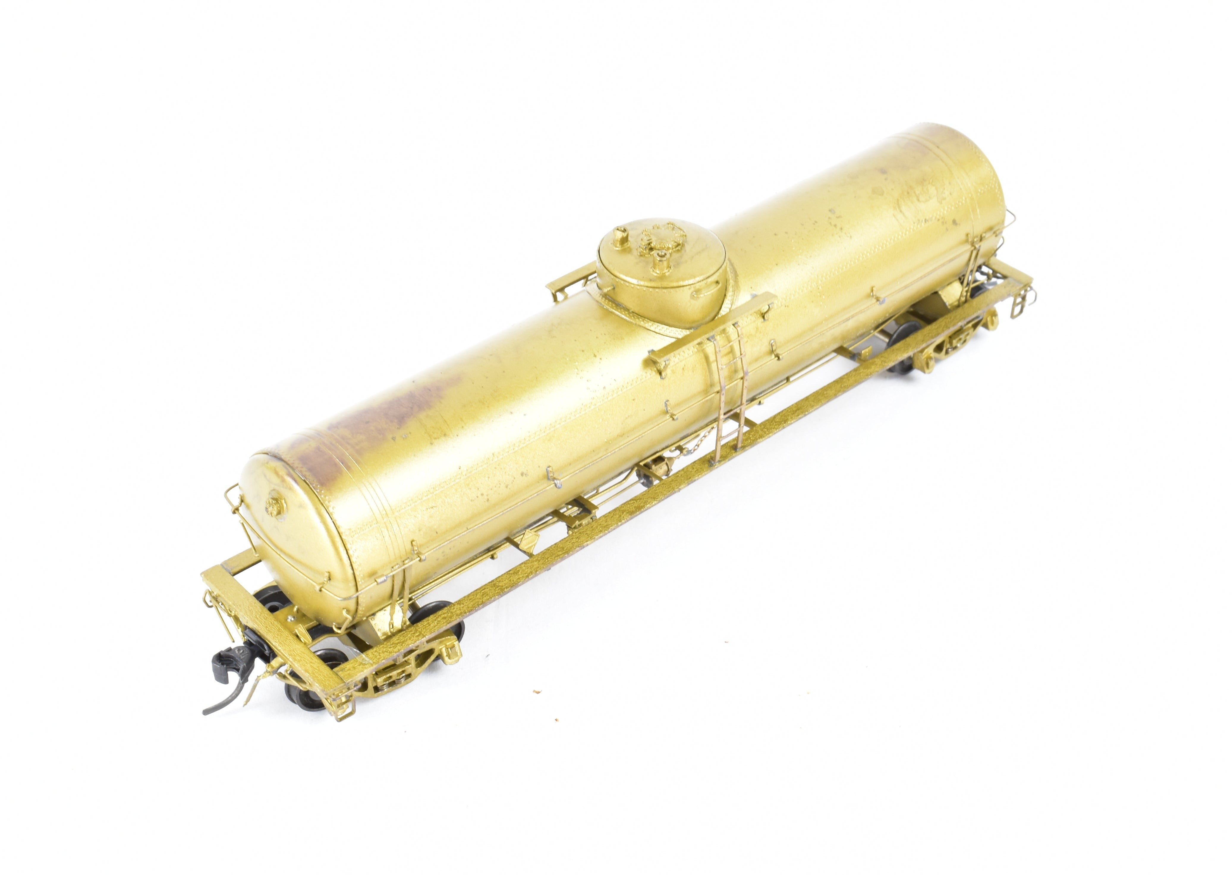 1989 HO Brass ATSF - Santa Fe Tk - M Tank Car by Pecos River Brass