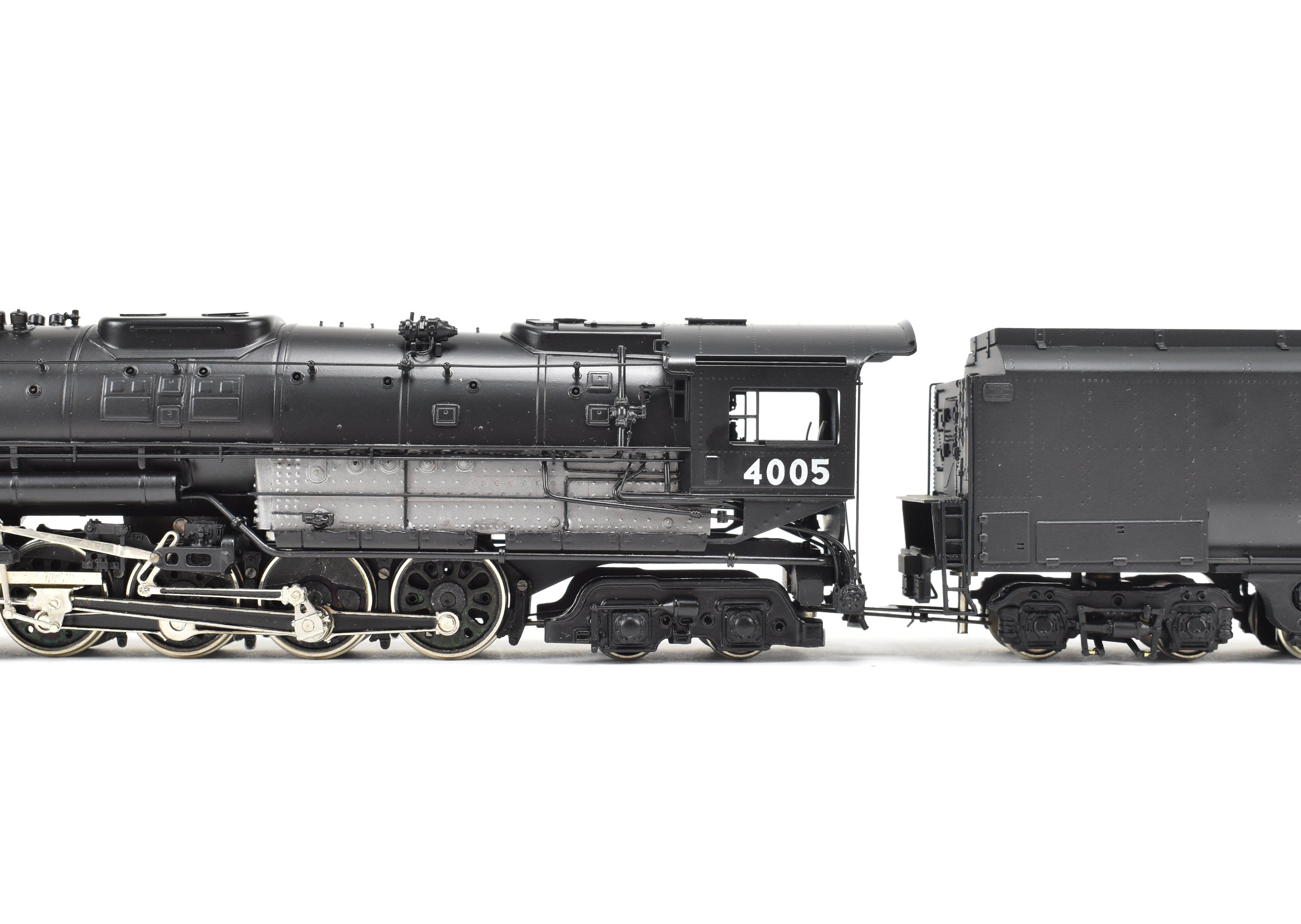 Rare HO Scale Brass Model Train - PFM Tenshodo Union Pacific 4-8-8-4 Big Boy Locomotive #4005 from 1986 Run