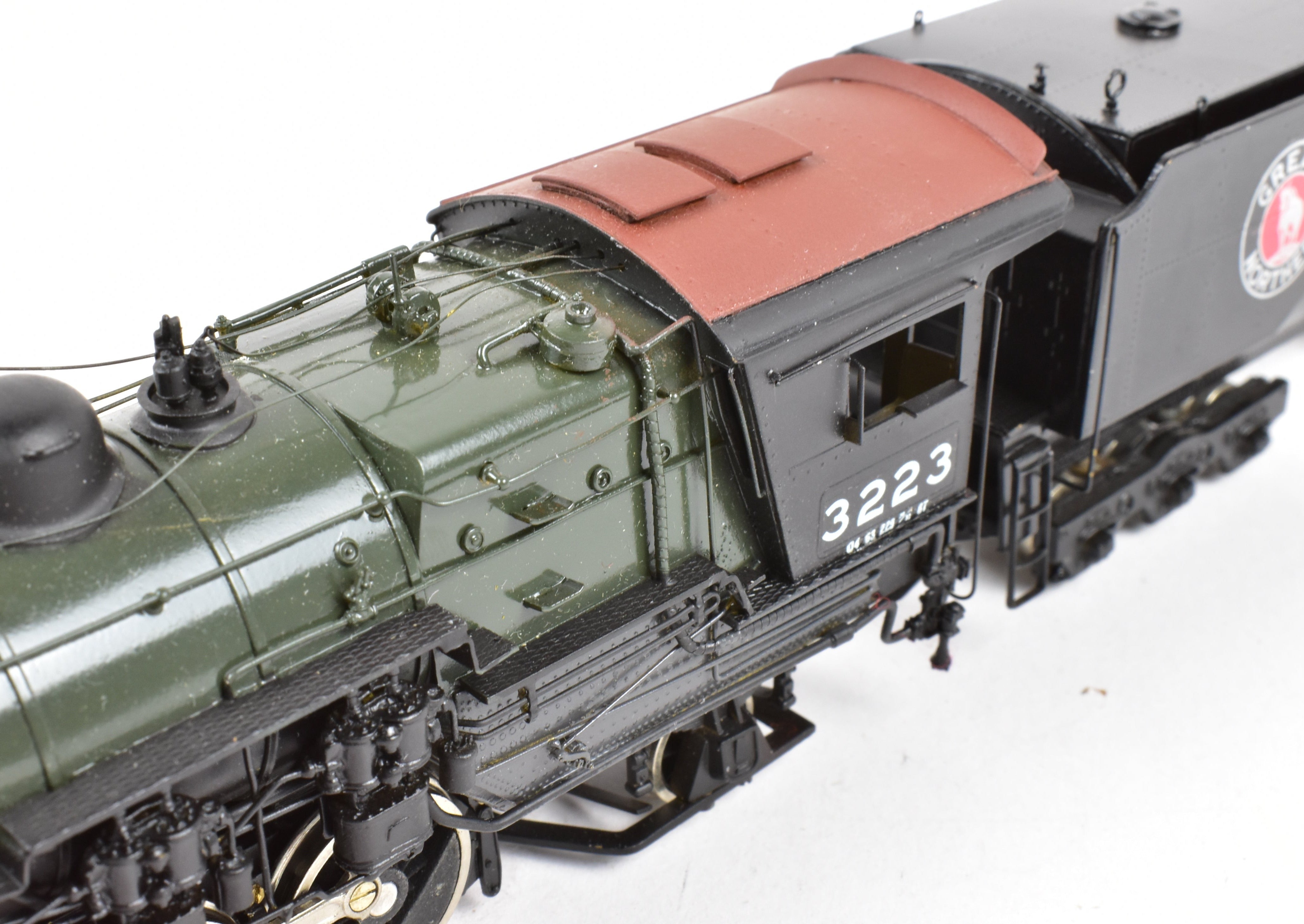 HO Scale Brass Sunset Models Great Northern 2-8-2 Class O-4 Custom Painted Model Train