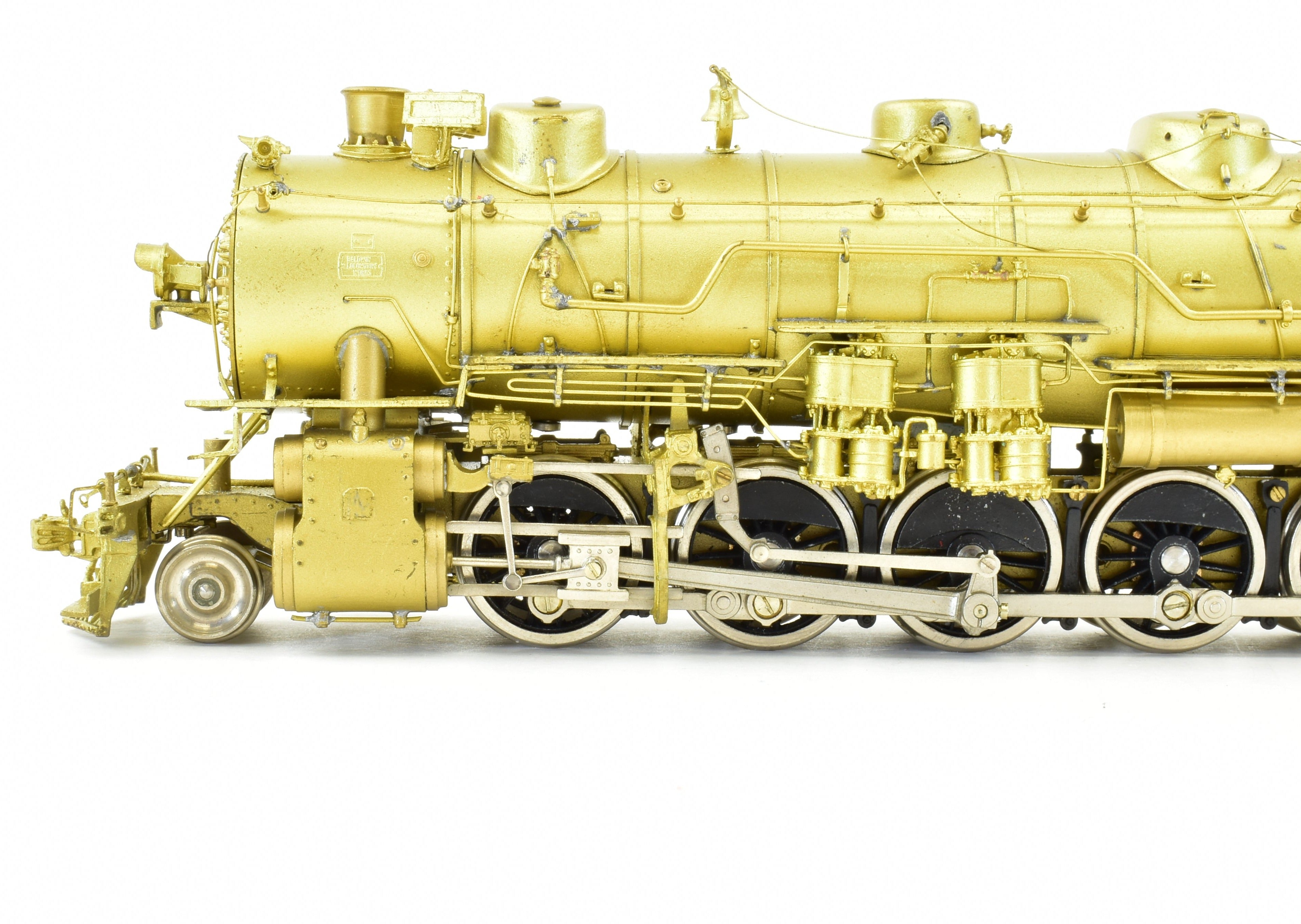 HO Scale Brass Model Train - Sunset Models Missouri Pacific 2-10-2 Locomotive Replica