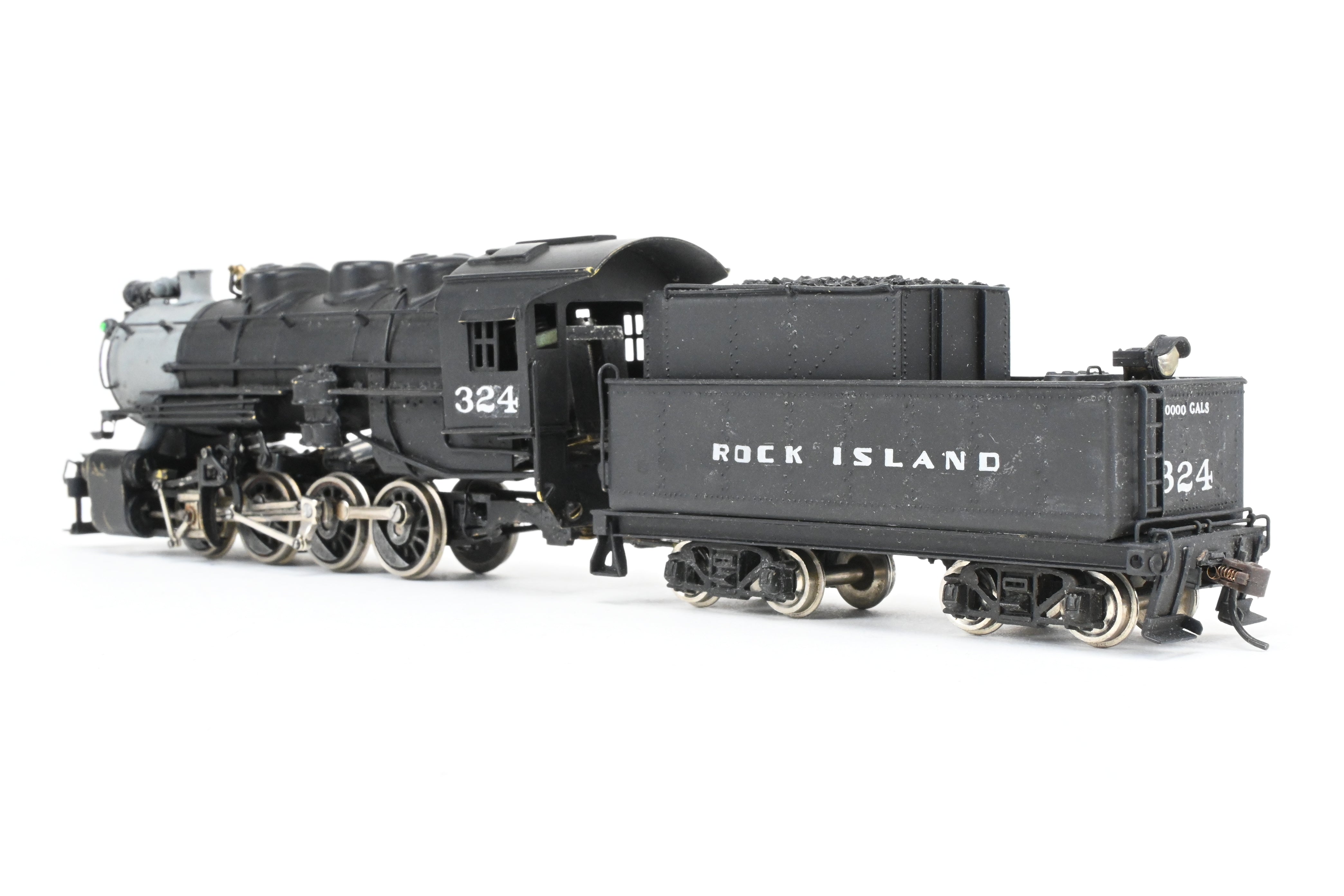 HO Scale Brass PFM - Tenshodo CRI&P - Rock Island 0-8-0 Switcher Model Locomotive FP No. 324