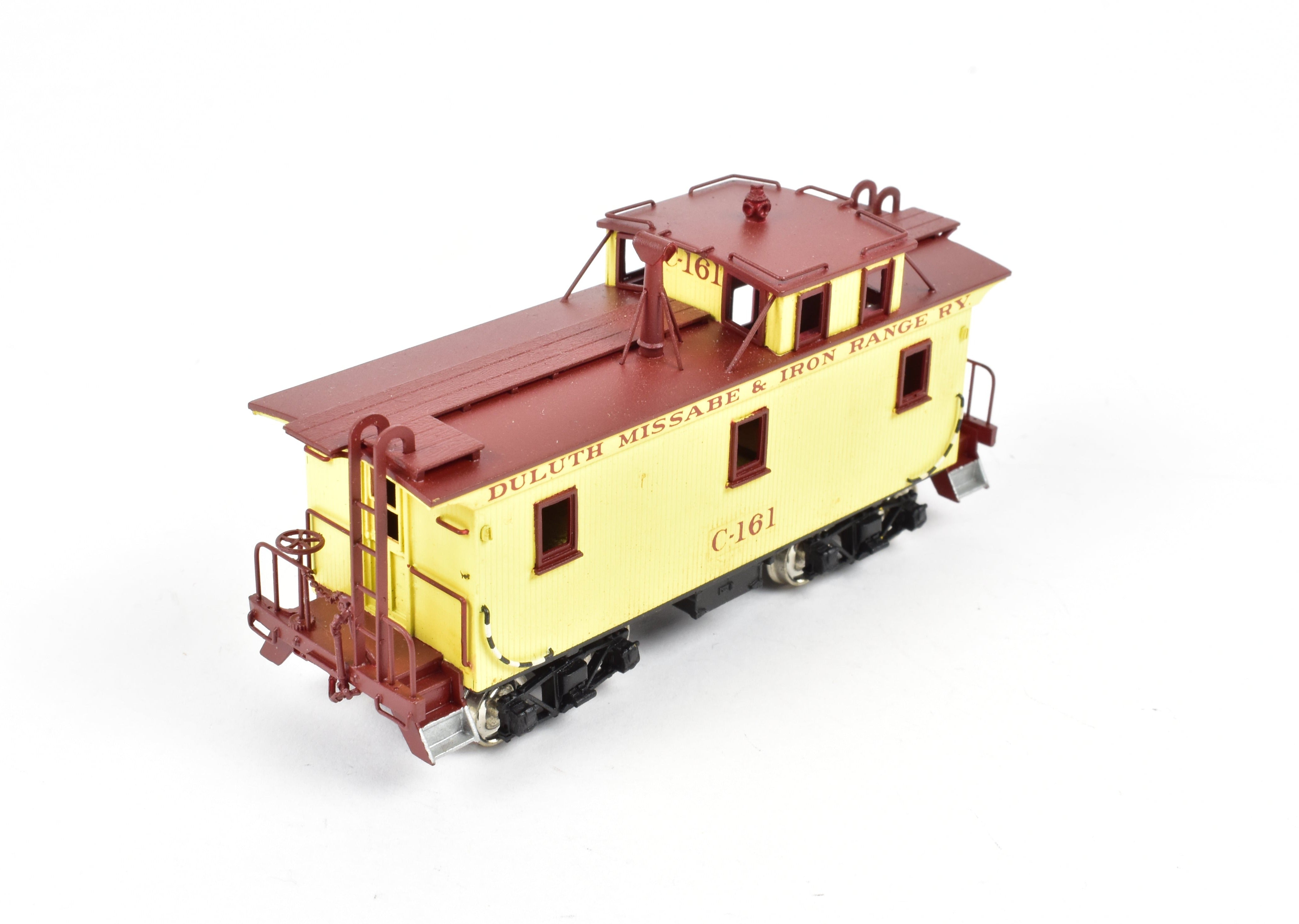HO Scale Brass Duluth Missabe & Iron Range Wood Caboose FP #C-161 by SKI