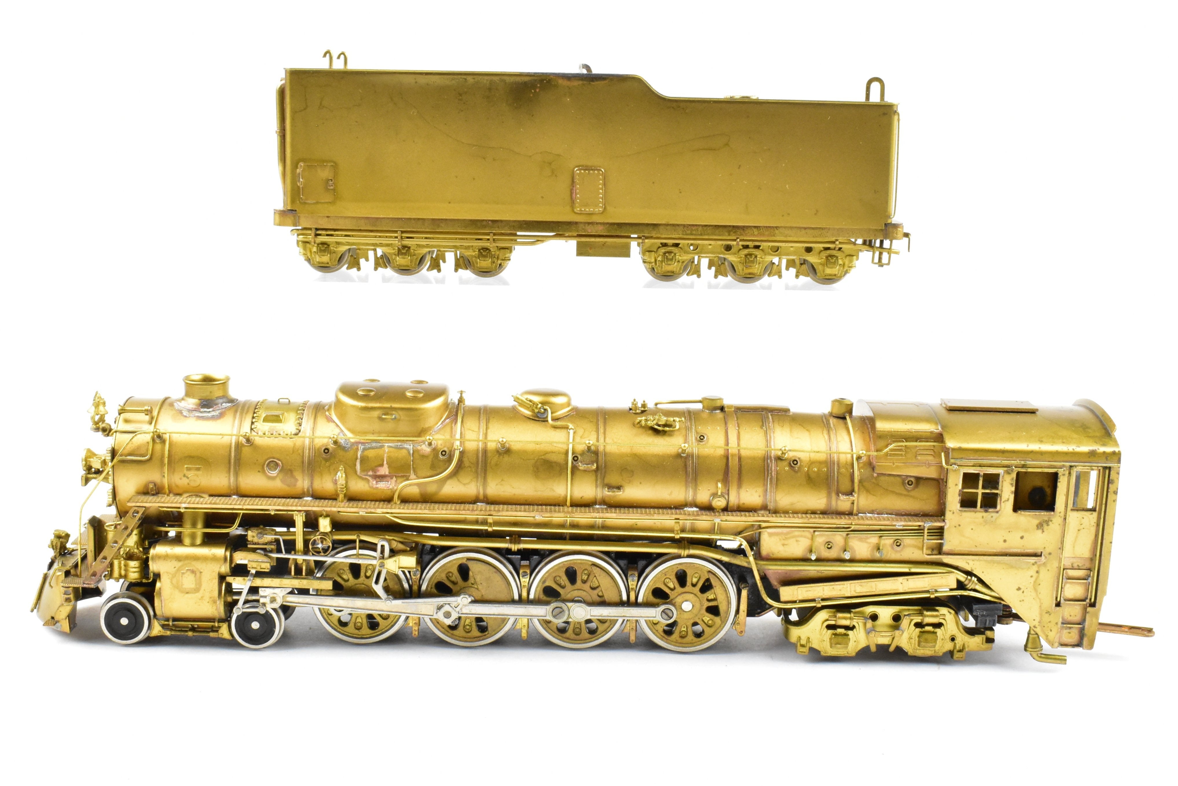 HO Scale Brass Model Train - Northwest Short Line MILW - Milwaukee Road S-2 4-8-4 Locomotive