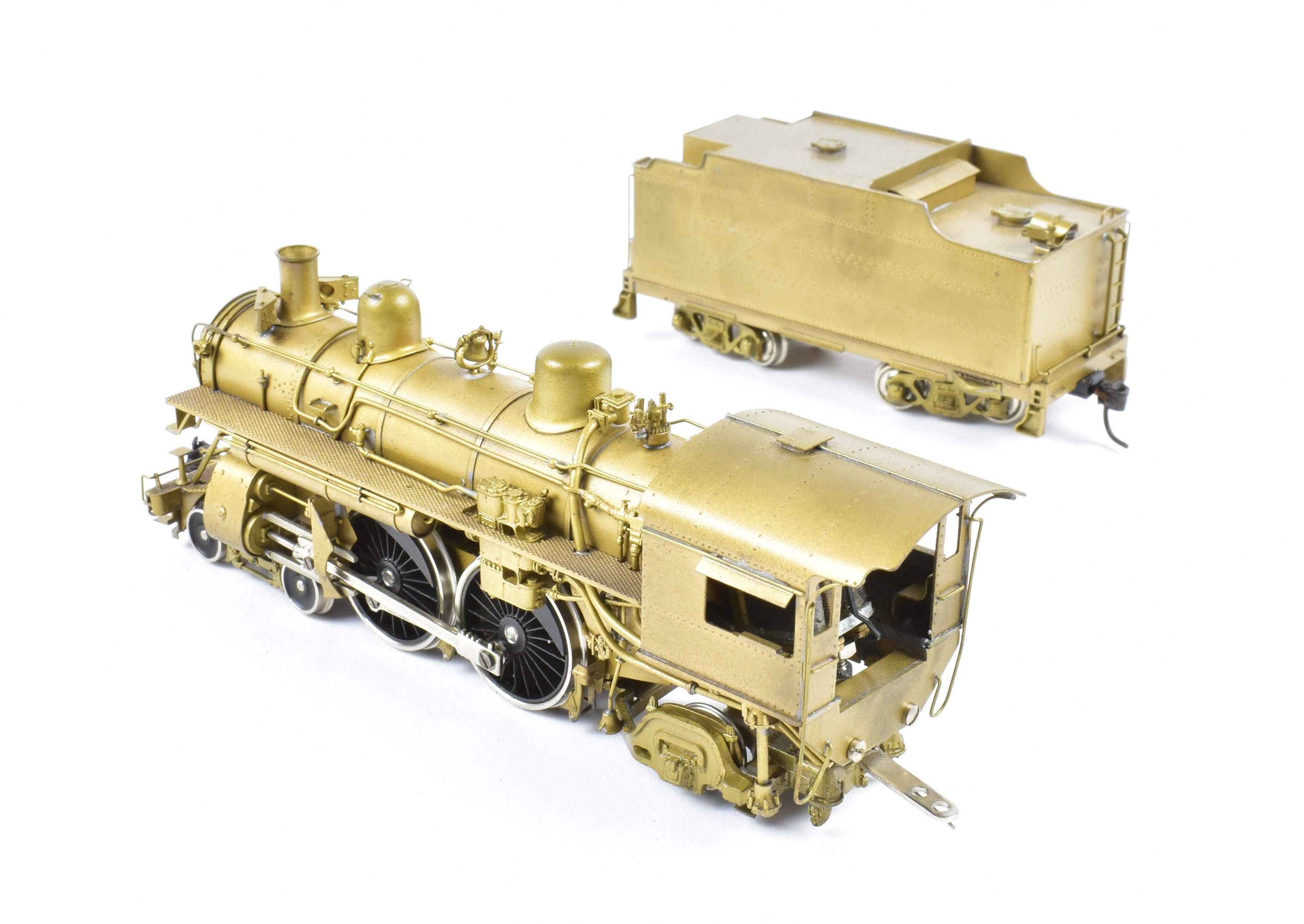 HO Scale Brass Pacific Fast Mail (PFM) Model Train - G. O. Model Works Southern Pacific A-3 4-4-2 Locomotive Replica