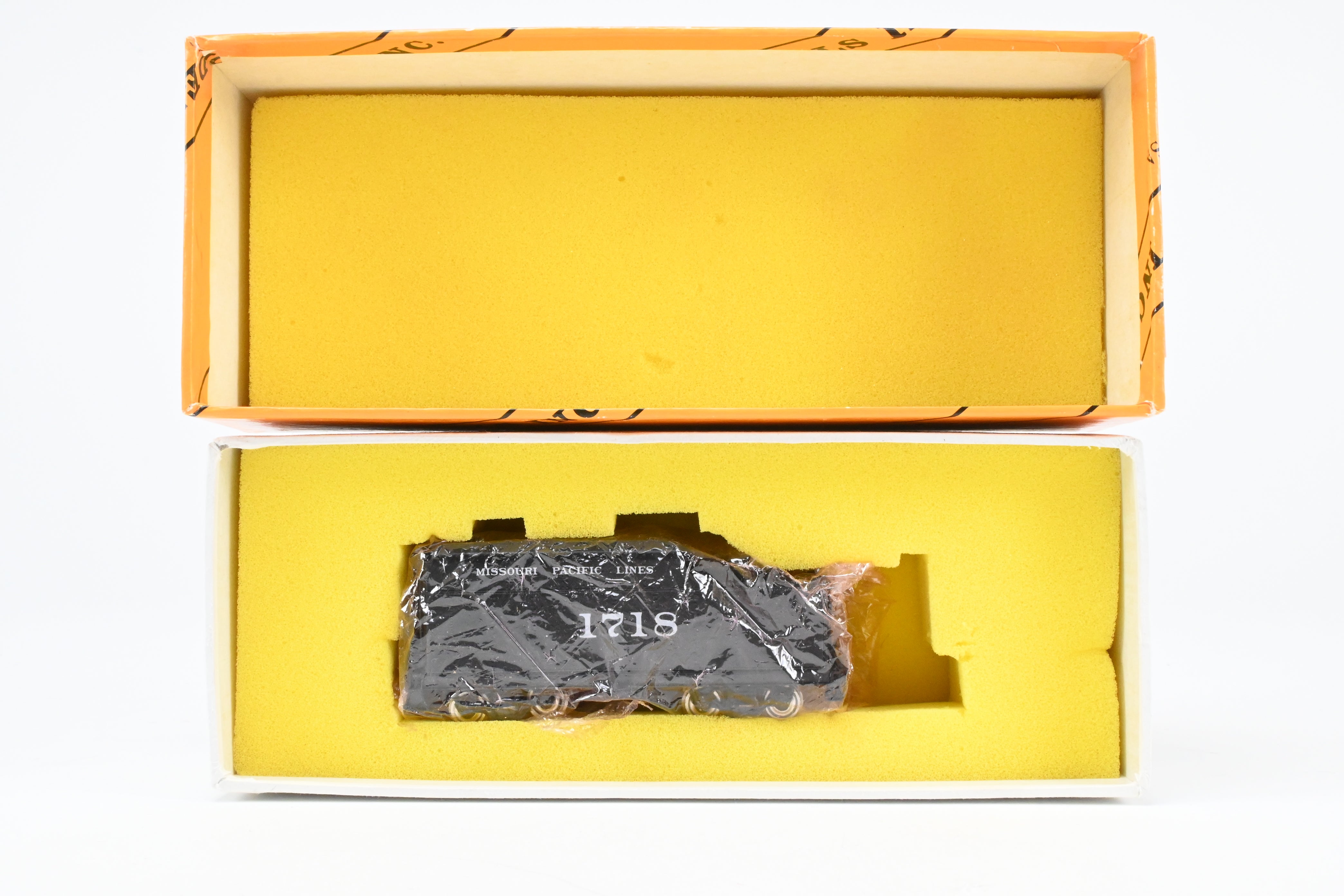 HO Scale Brass Missouri Pacific 2-10-2 Steam Locomotive Tender Model - Sunset Models Brand, Factory-Painted and Lettered Tender Only