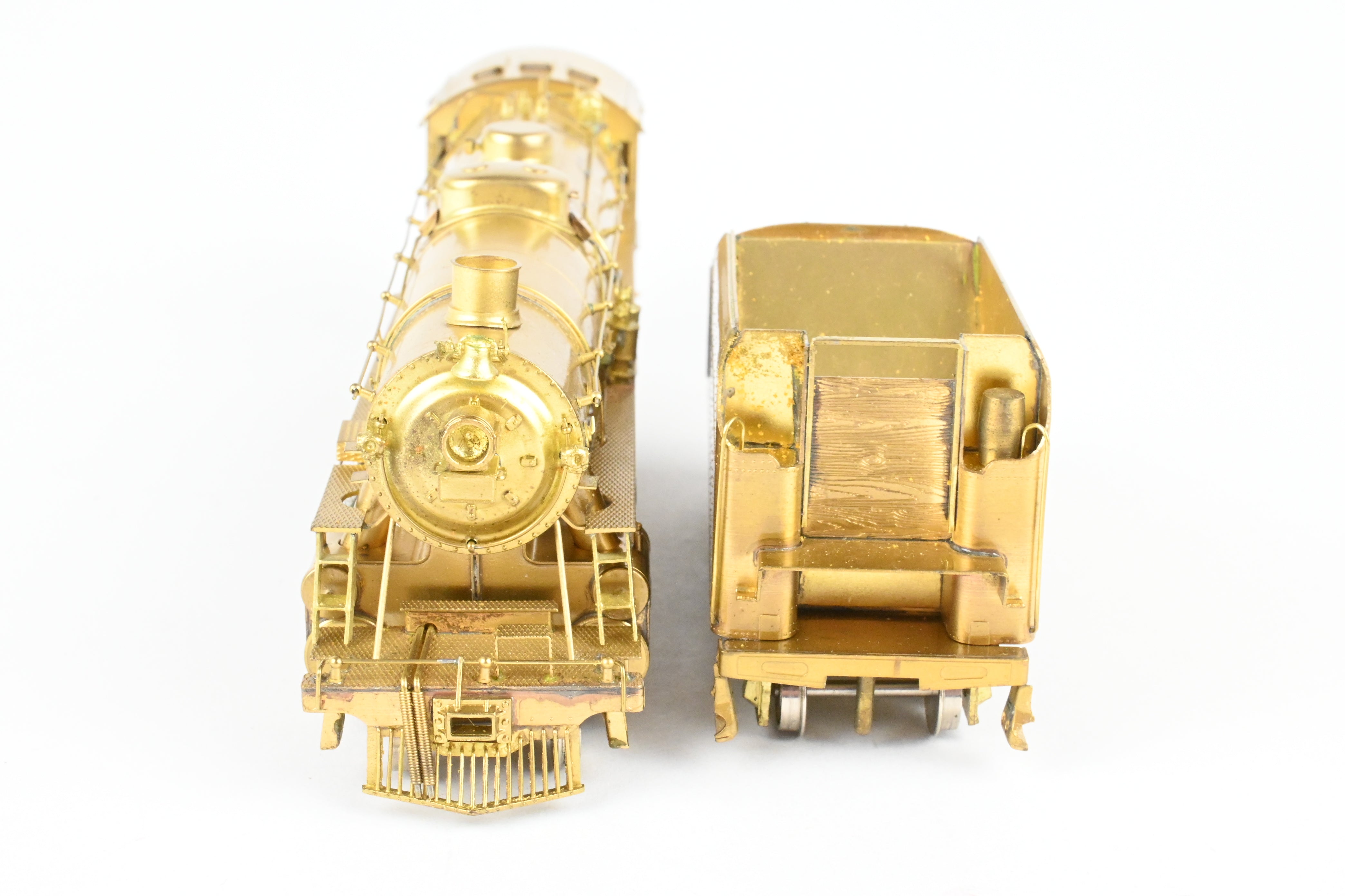 HO Scale Brass Nickel-Plated Model Train - New York Ontario & Western Class Y 4-8-2 Mountain Steam Locomotive by Nickel Plate Products