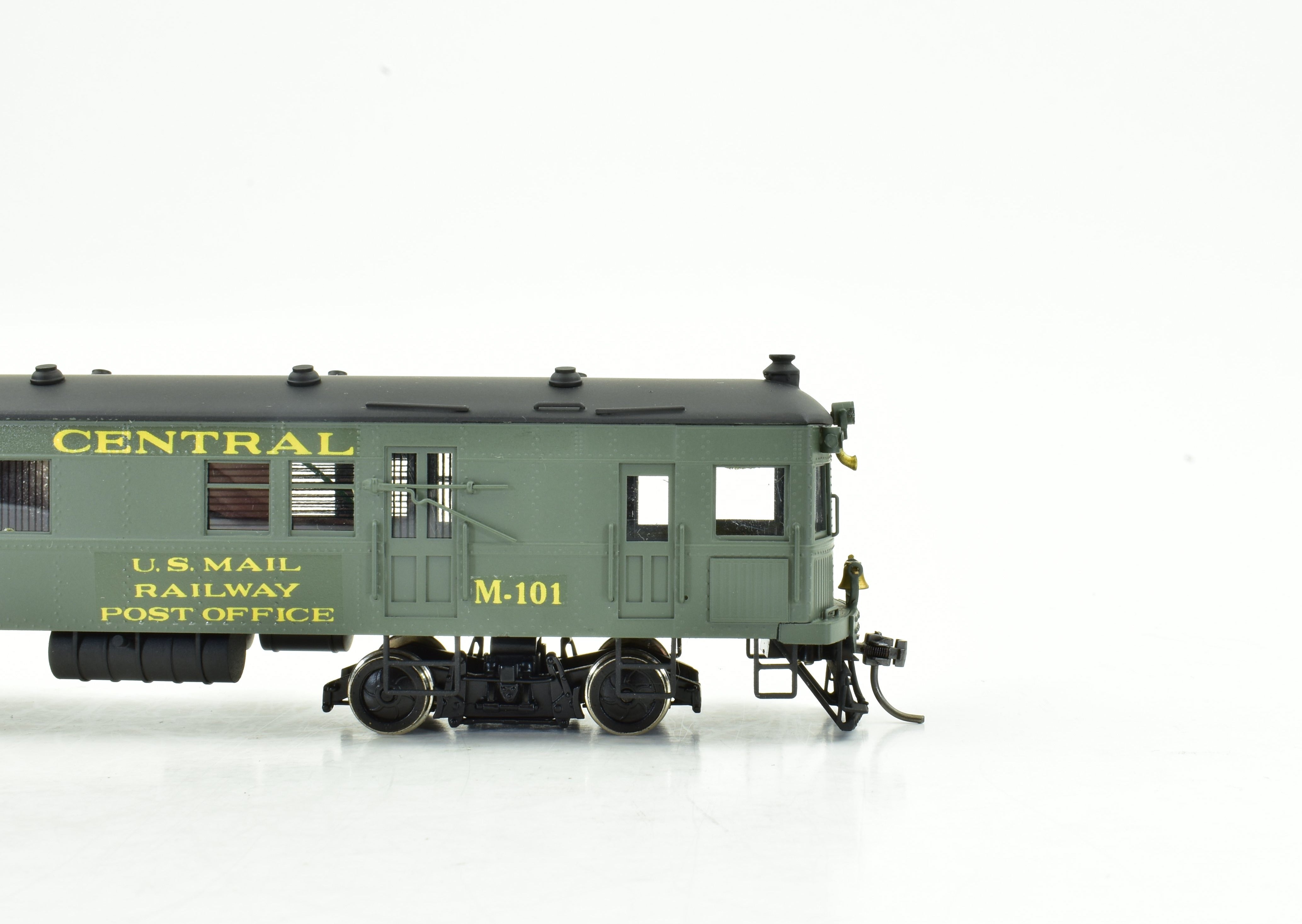 HO Scale Custom Brass Gas Motor Rail Car Set - New York Central 2 Car Set by Brass NJ Custom, Built by Orion in Japan