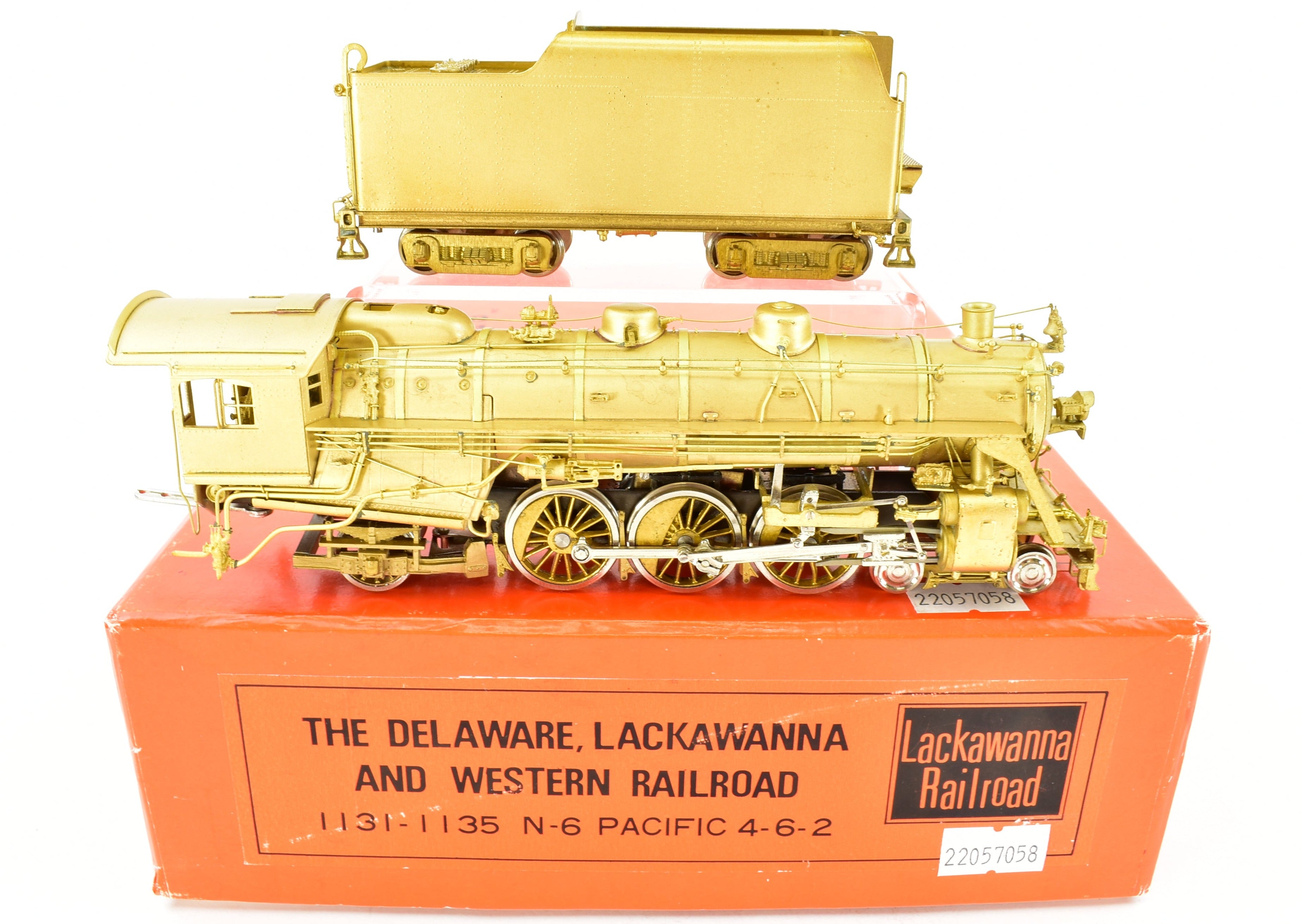 HO Brass Nickel Plate Products DL&W N-6 4-6-2 Pacific Nos.1131 - 1135, Sound - Ready