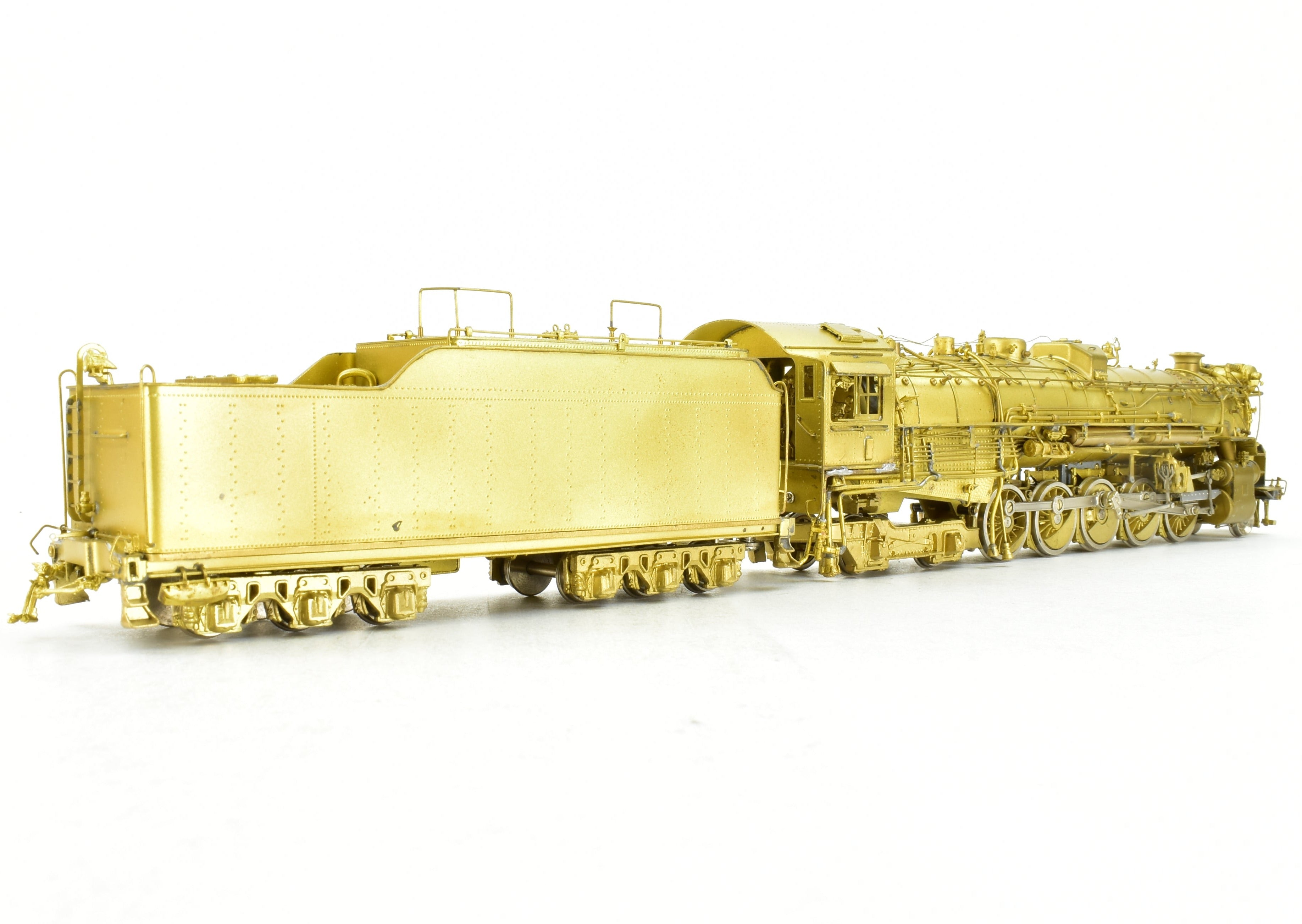HO Scale Brass Texas & Pacific I-1A 2-10-4 #610 Sunset Model