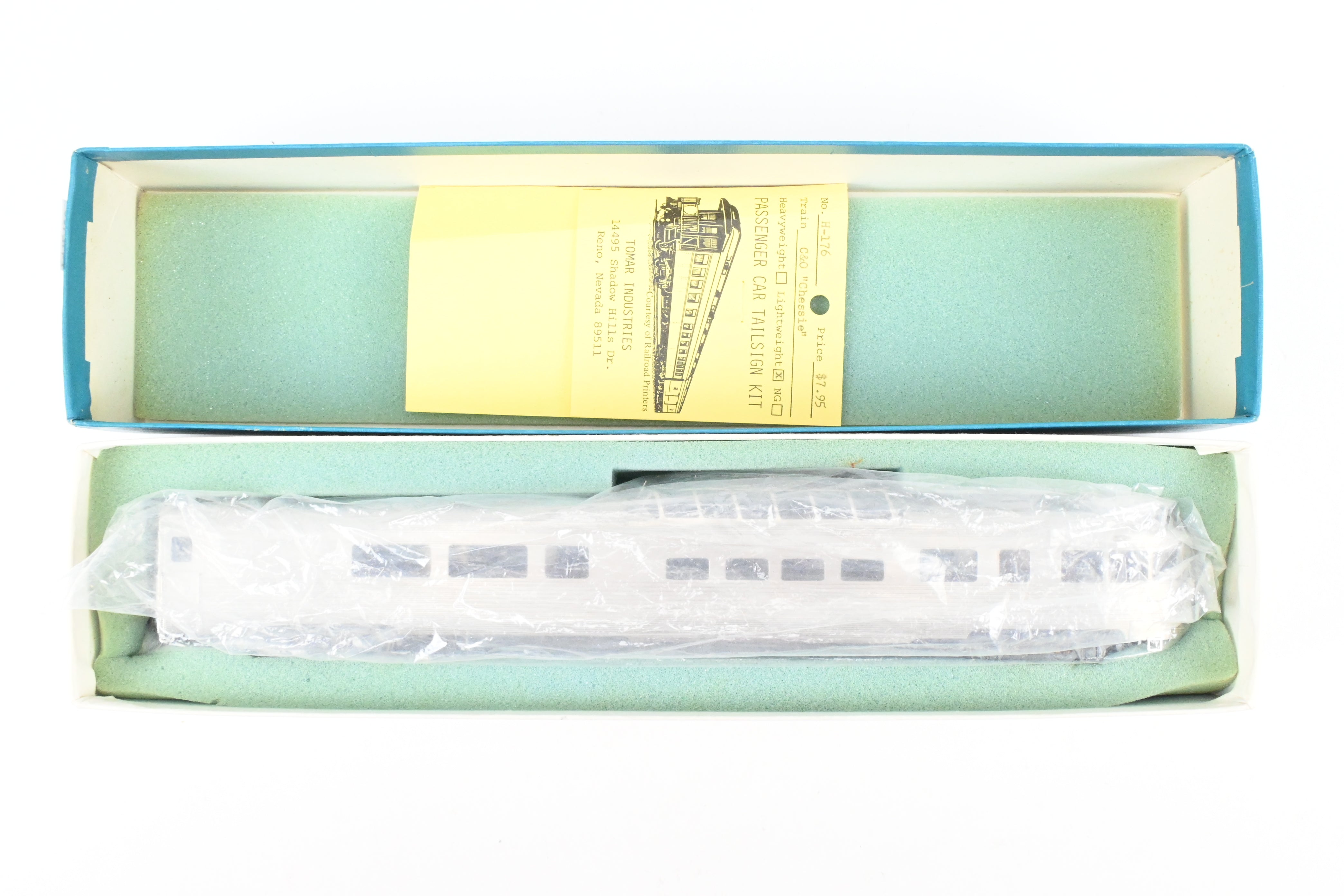HO Scale Brass Lambert Chesapeake and Ohio (C&O) Budd Dome Observation Model Train Car