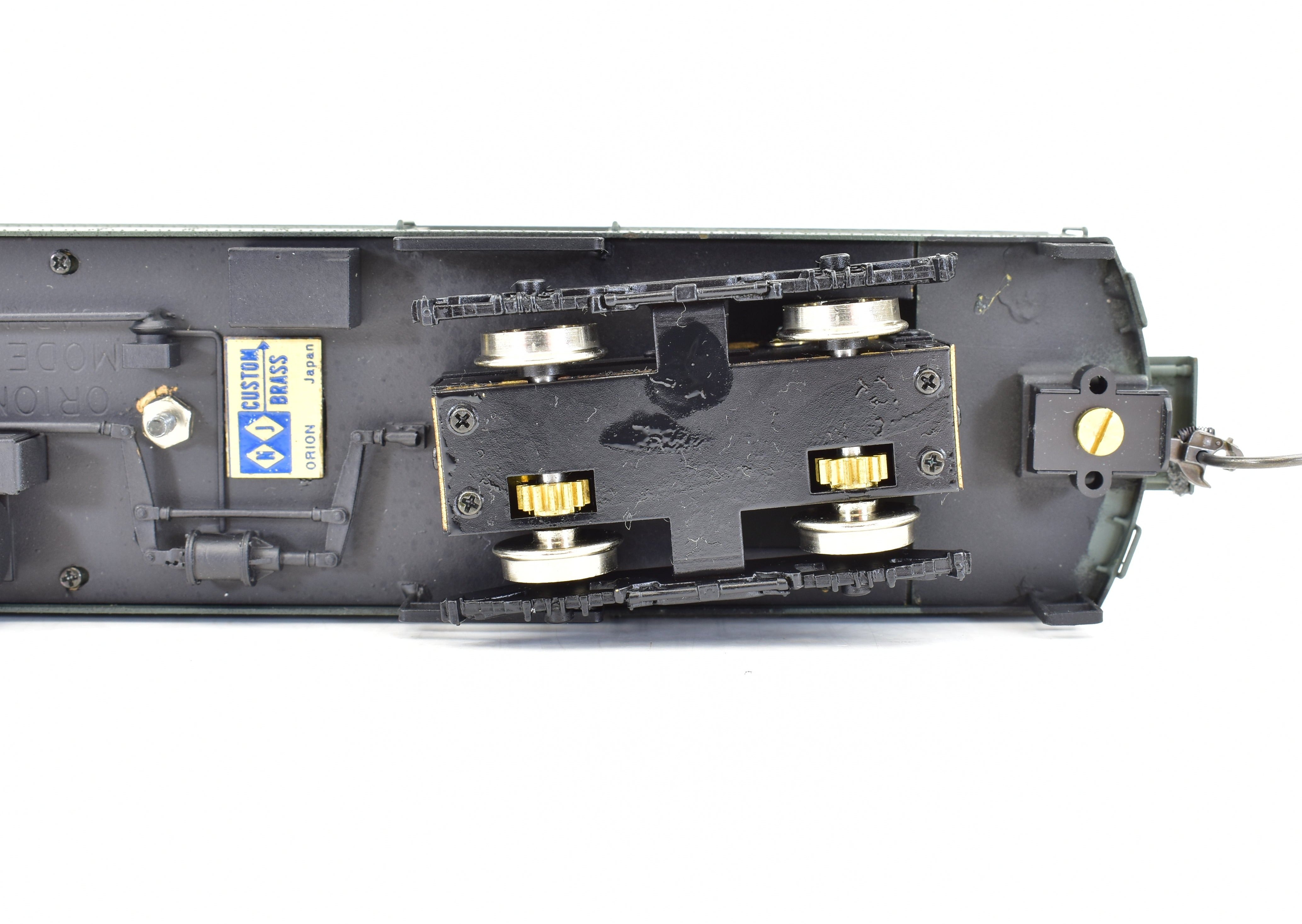 HO Scale Custom Brass Gas Motor Rail Car Set - New York Central 2 Car Set by Brass NJ Custom, Built by Orion in Japan
