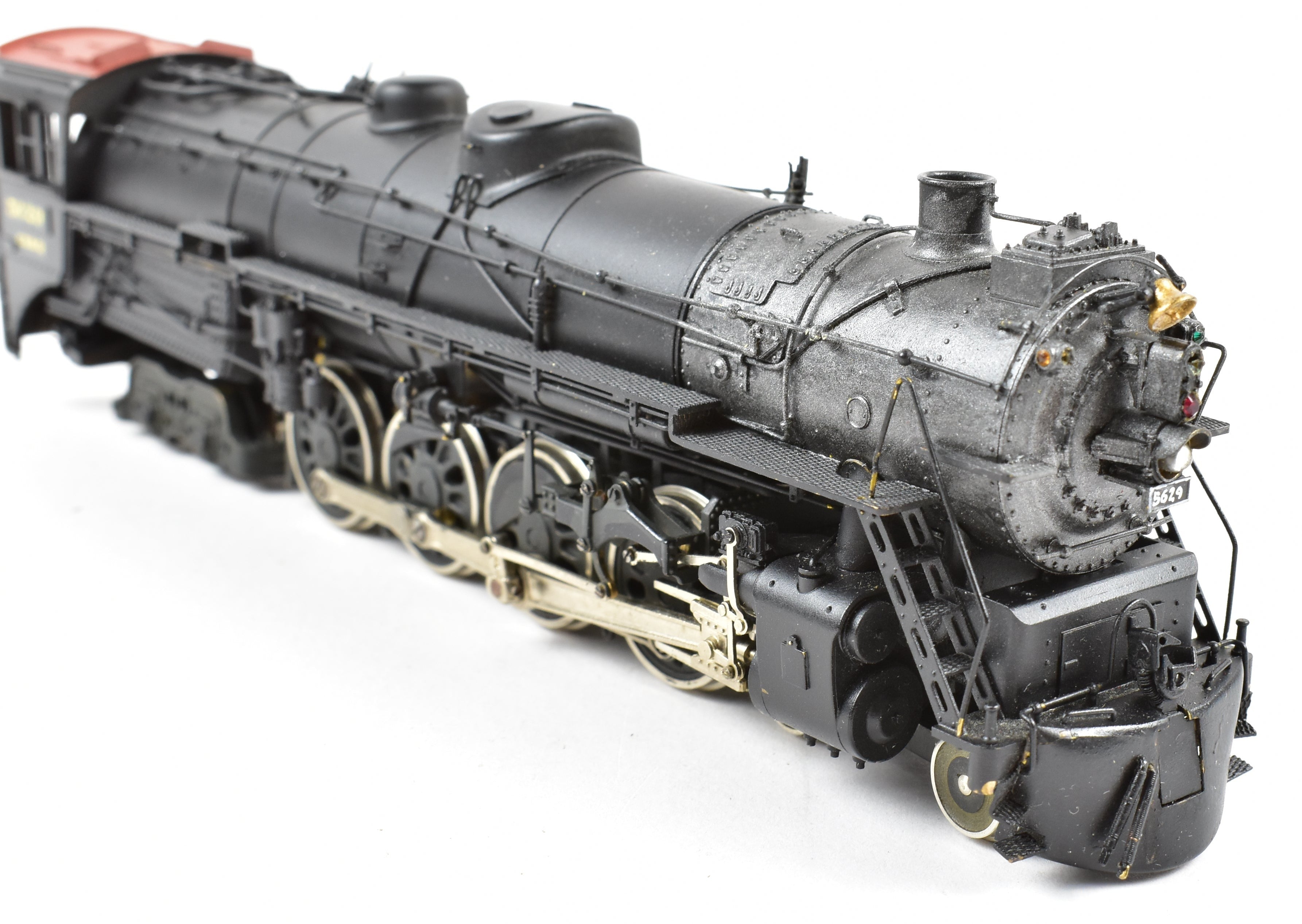1969 HO Brass PFM Toby Crown Model CP No. 5629 Burlington Route 4-8-4 O-5