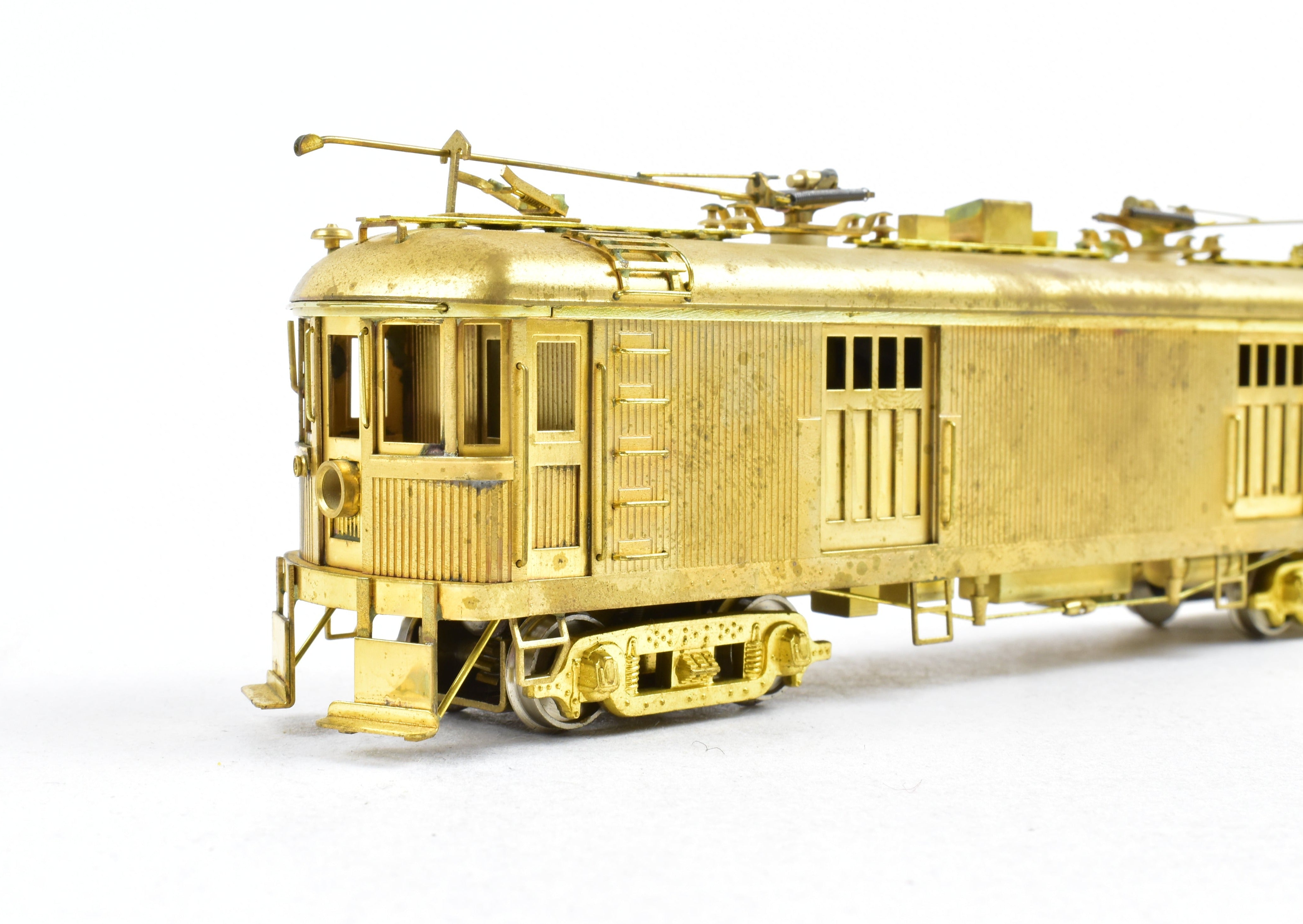 HO Scale Brass Suydam Pacific Electric Wood Box Motor Model Train