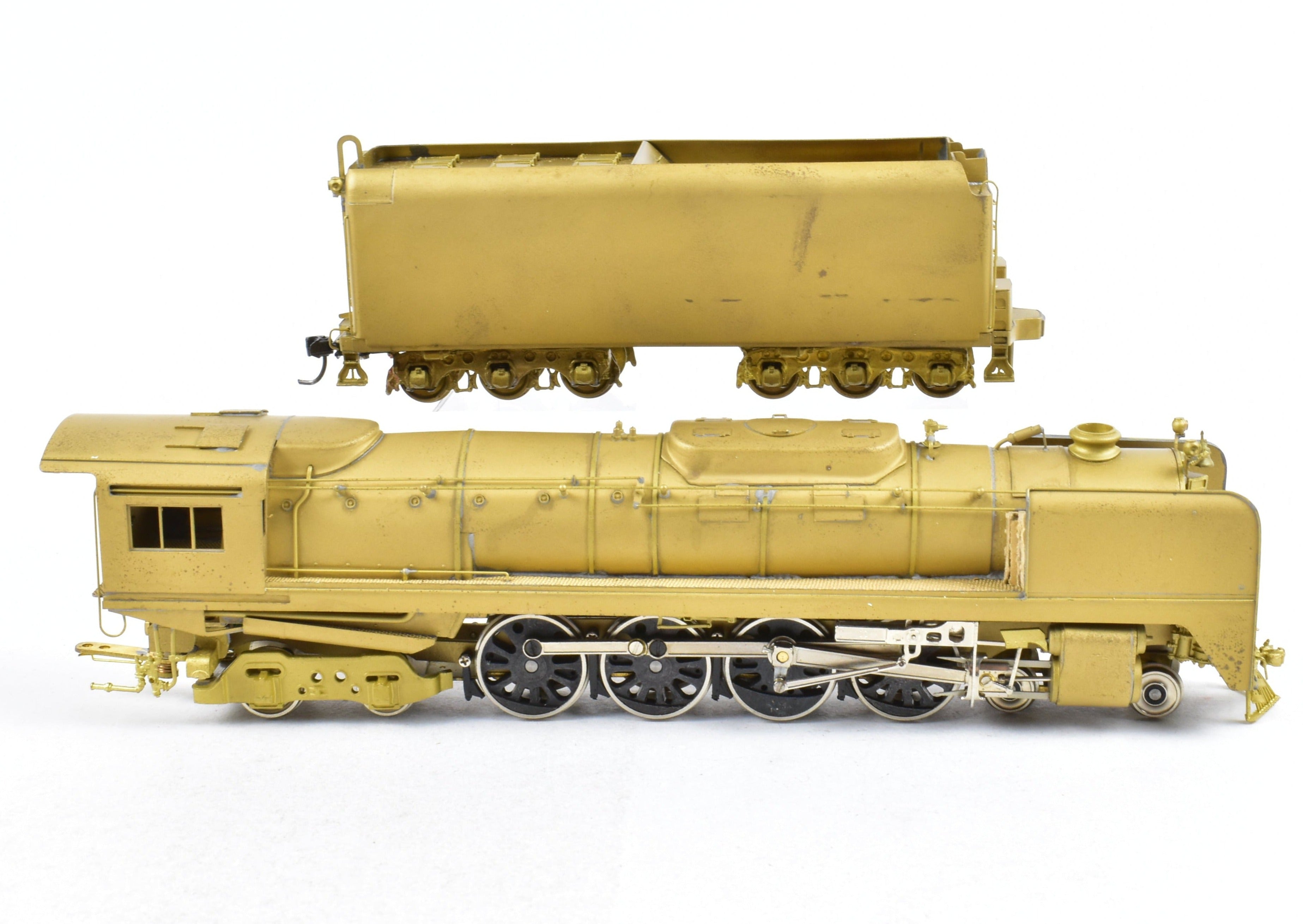 HO Scale Brass NPP Delaware & Hudson Class K - 62 4 - 8 - 4 Nickel - Plated Model