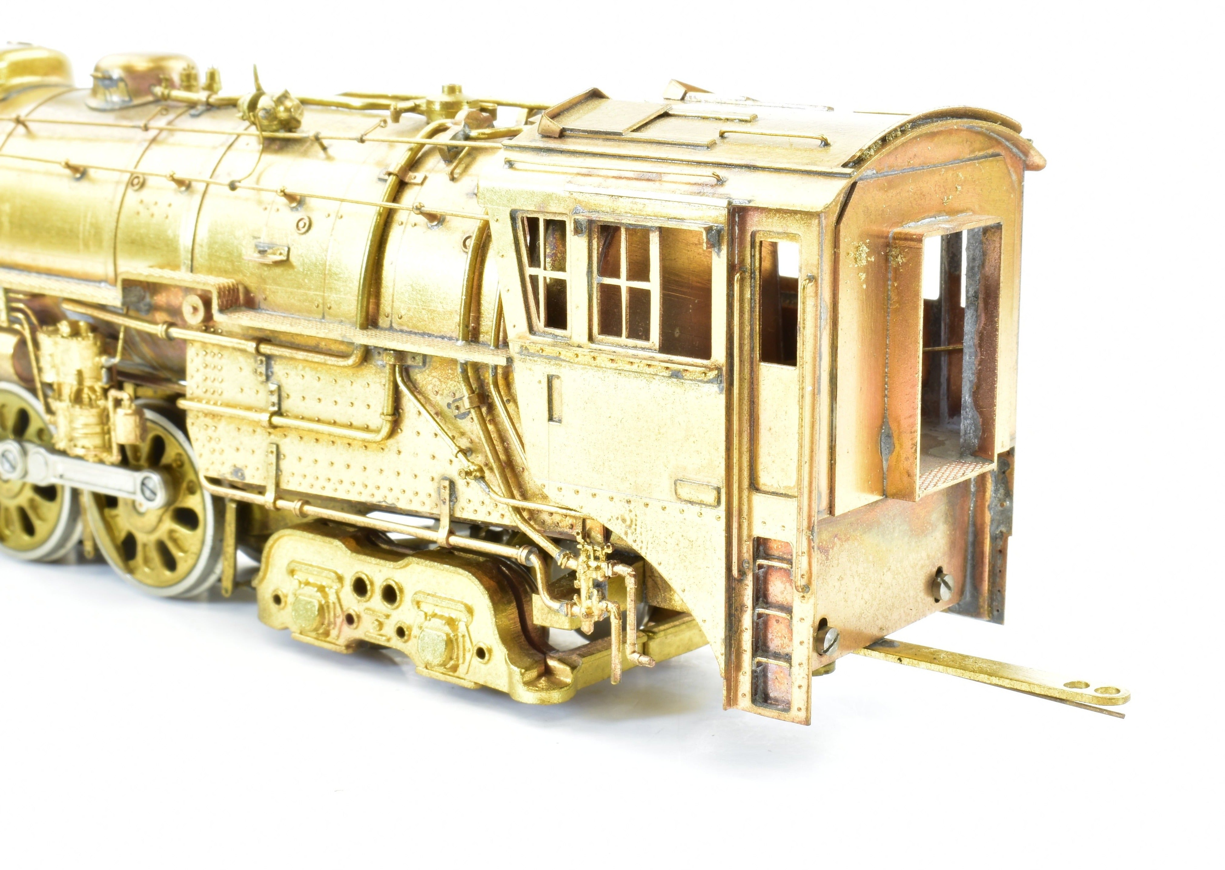 HO Scale Brass Pacific Fast Mail (PFM) Model Train - Toby CB&Q Burlington Route 4-8-4 Class O-5 Crown Model from 1969 Run