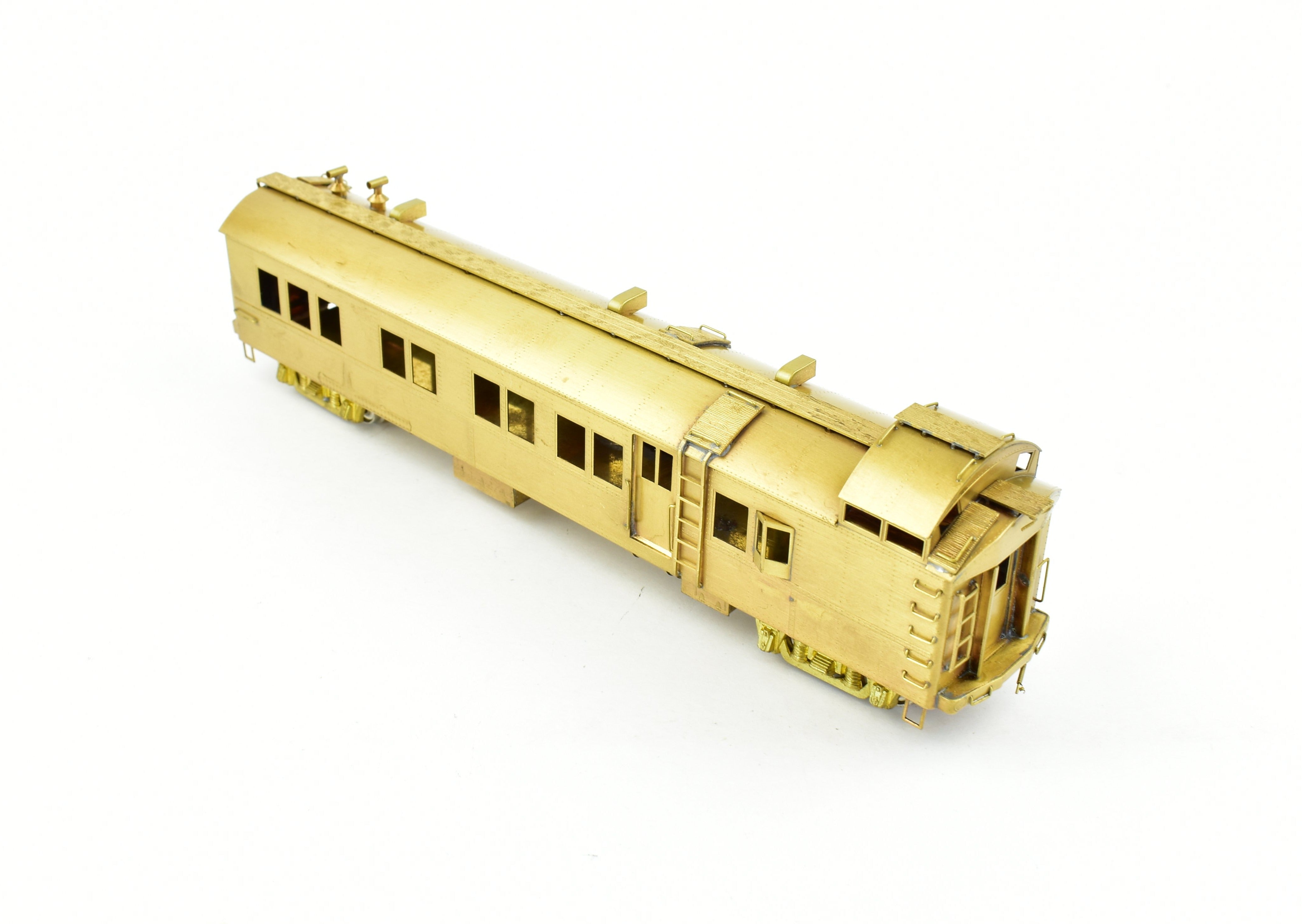 NJ Custom Brass HO Scale Nickel Plate Road Dynamometer Car Model