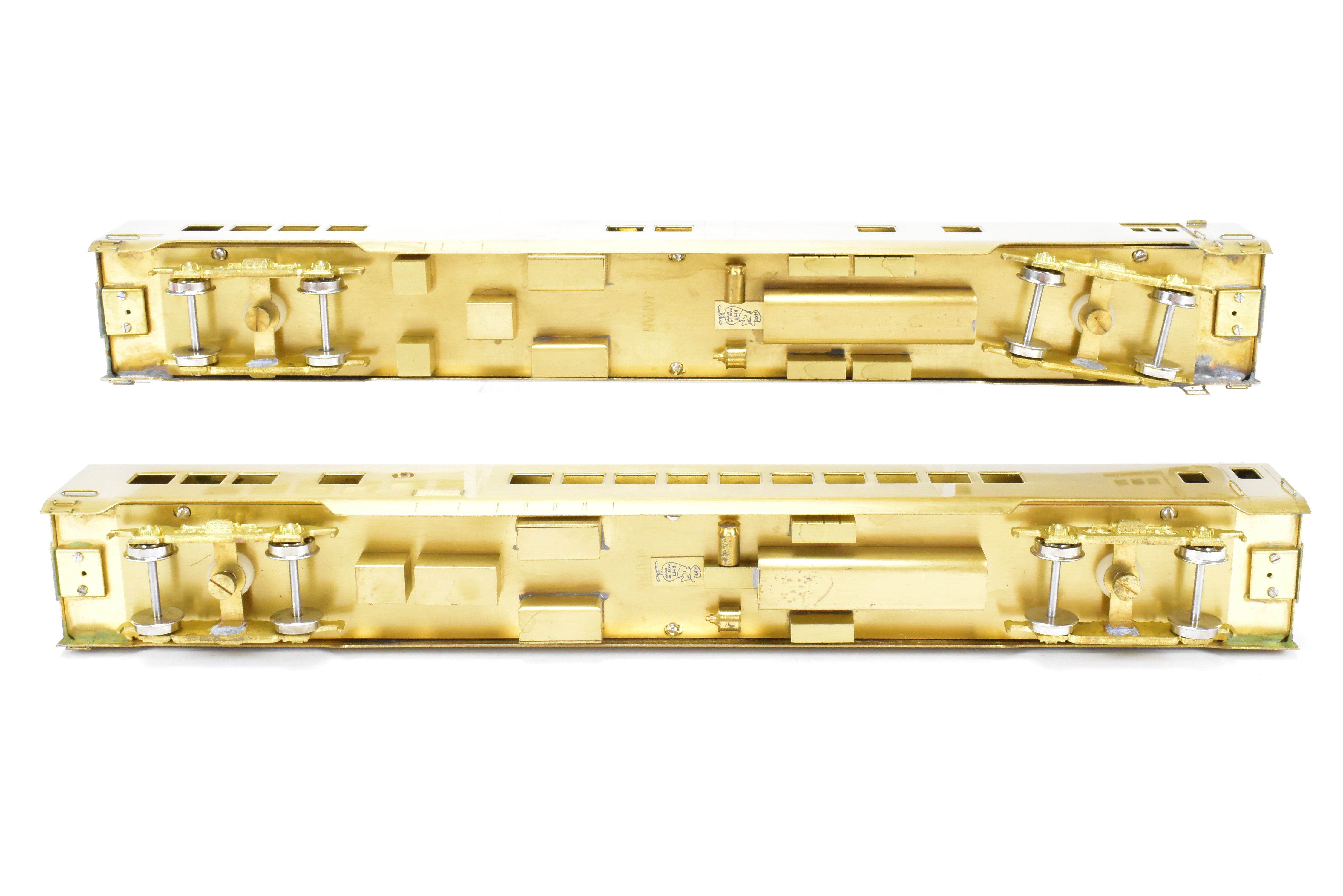 HO Scale Brass Nickel Plate Products (NPP) Chicago & Northwestern 2 - Car Baggage and Parlor Model Set