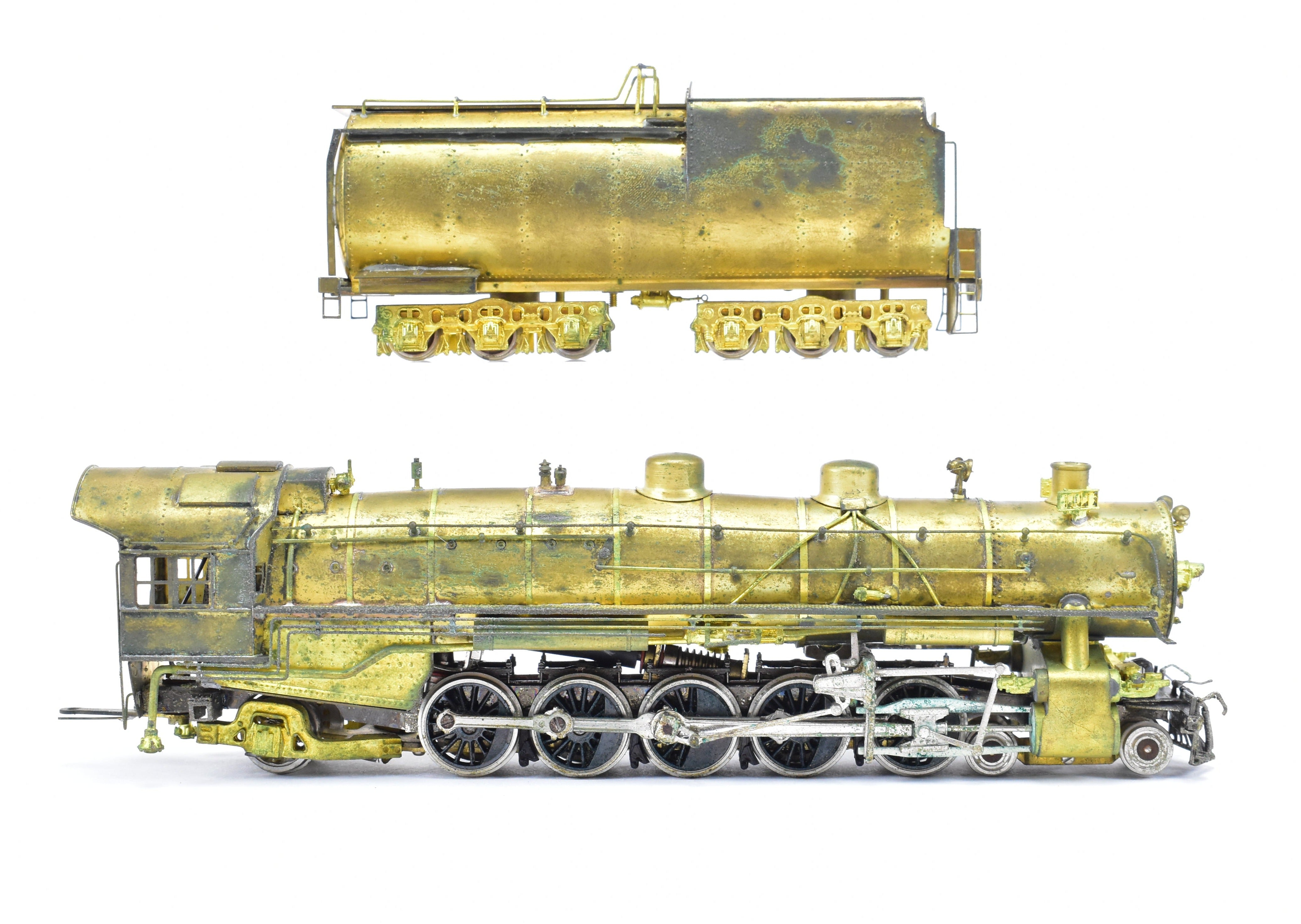 HO Scale Brass Union Pacific 4-10-2 Model by LMB from Late 1960s
