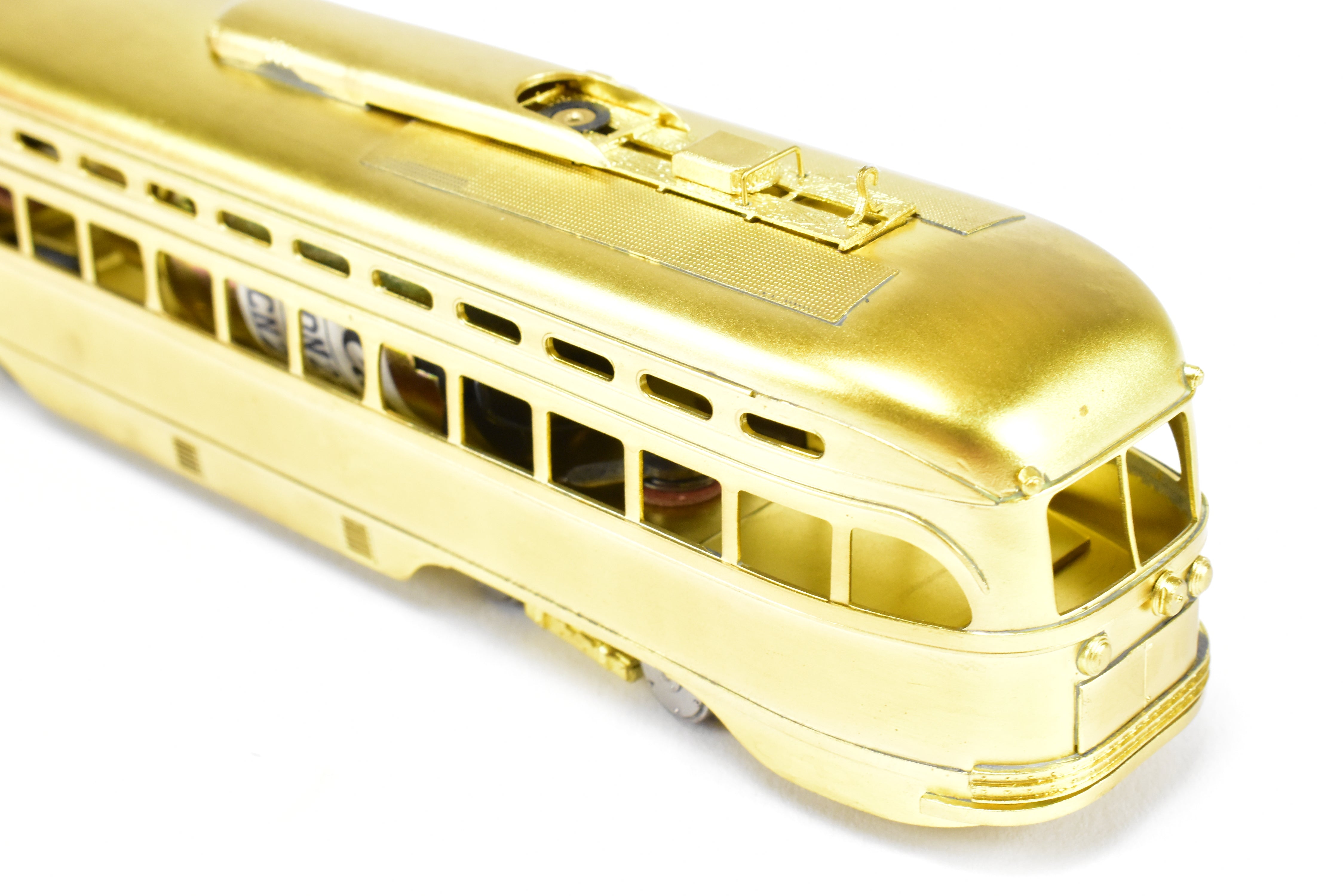 HO Scale Brass Model of MTS Imports Toronto Railway Company 1947 PCC Trolley in the 4300 - 4399 Series