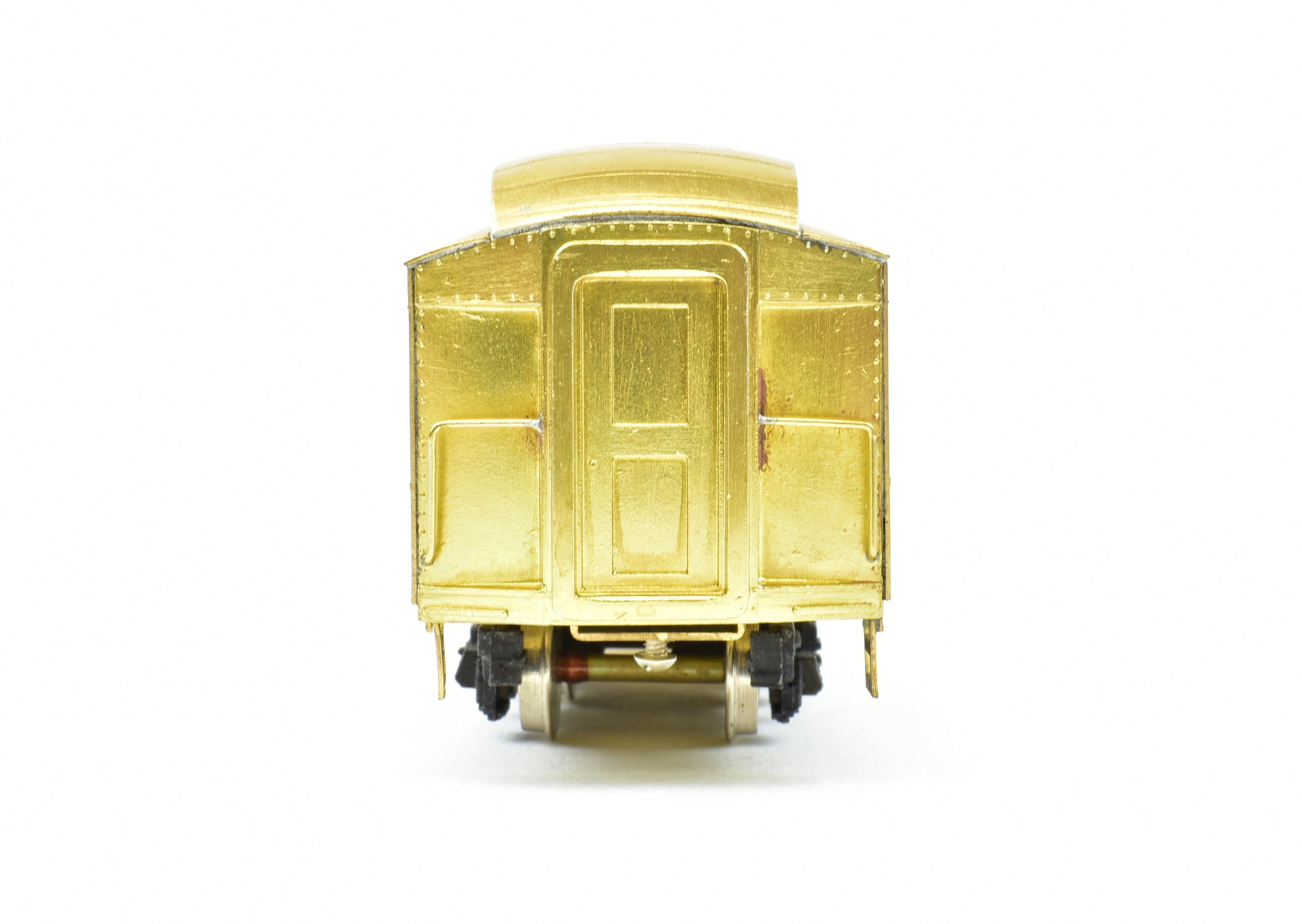 HO Scale Brass Lambert #850 ATSF - Santa Fe Heavyweight Combine Model with Central Valley Trucks for Model Train Enthusiasts