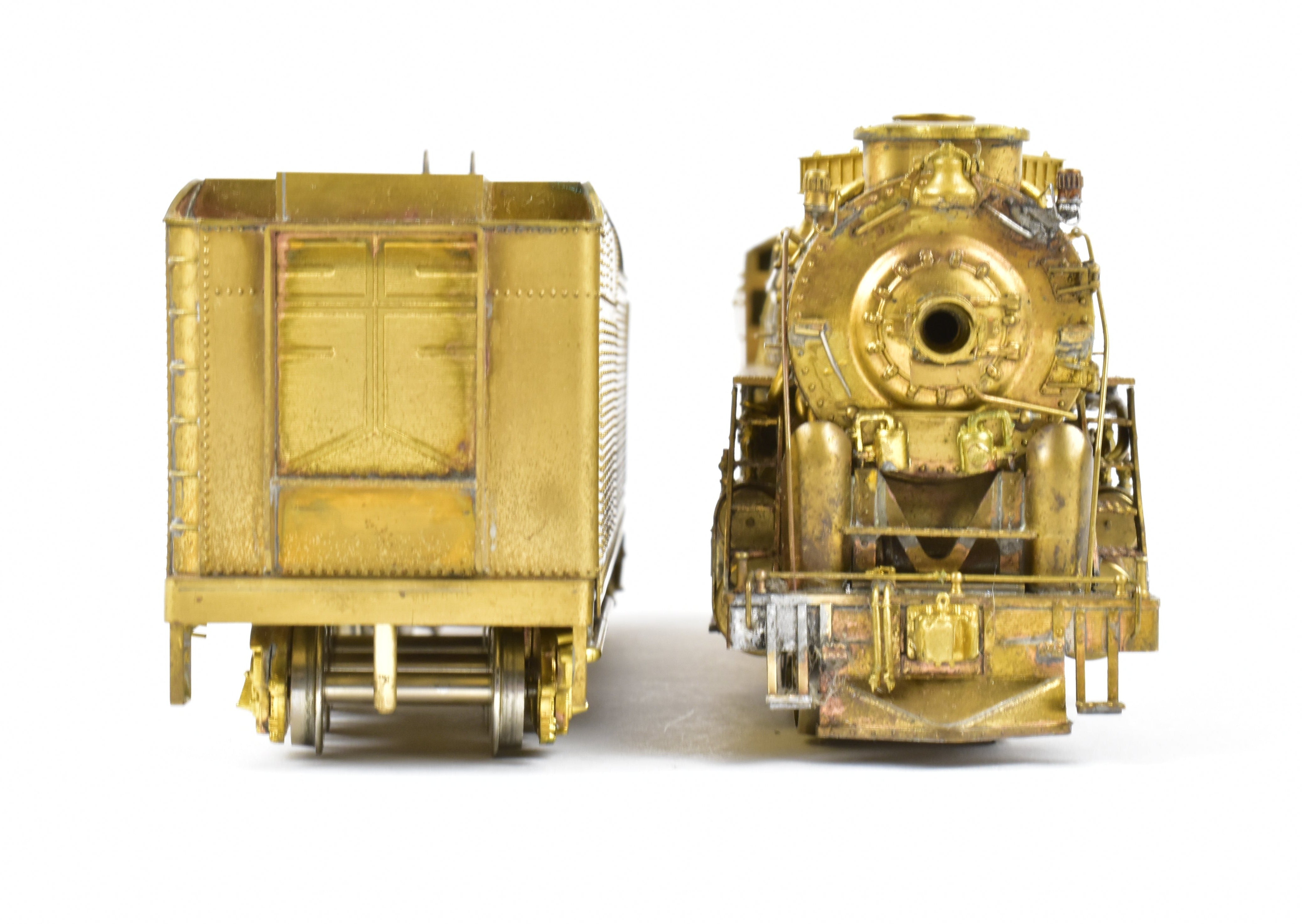 High - Quality HO Scale Brass Pacific Fast Mail Model - Toby's Denver & Rio Grande Western 4 - 8 - 4 Class M - 68 Steam Locomotive in ReBoxx Packaging