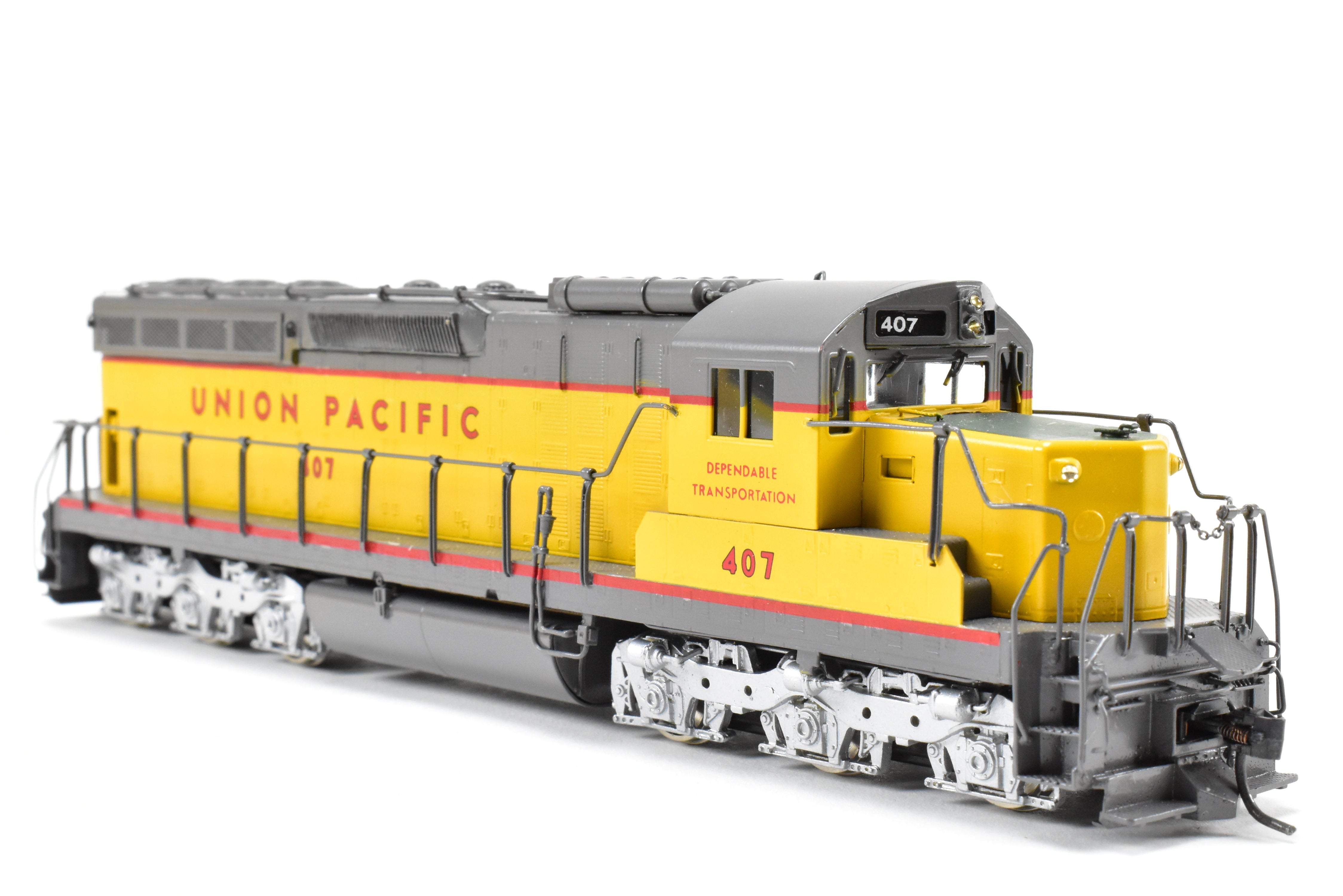 HO Brass Oriental Limited Union Pacific EMD SD24 2400 HP Custom Painted Low Hood #407