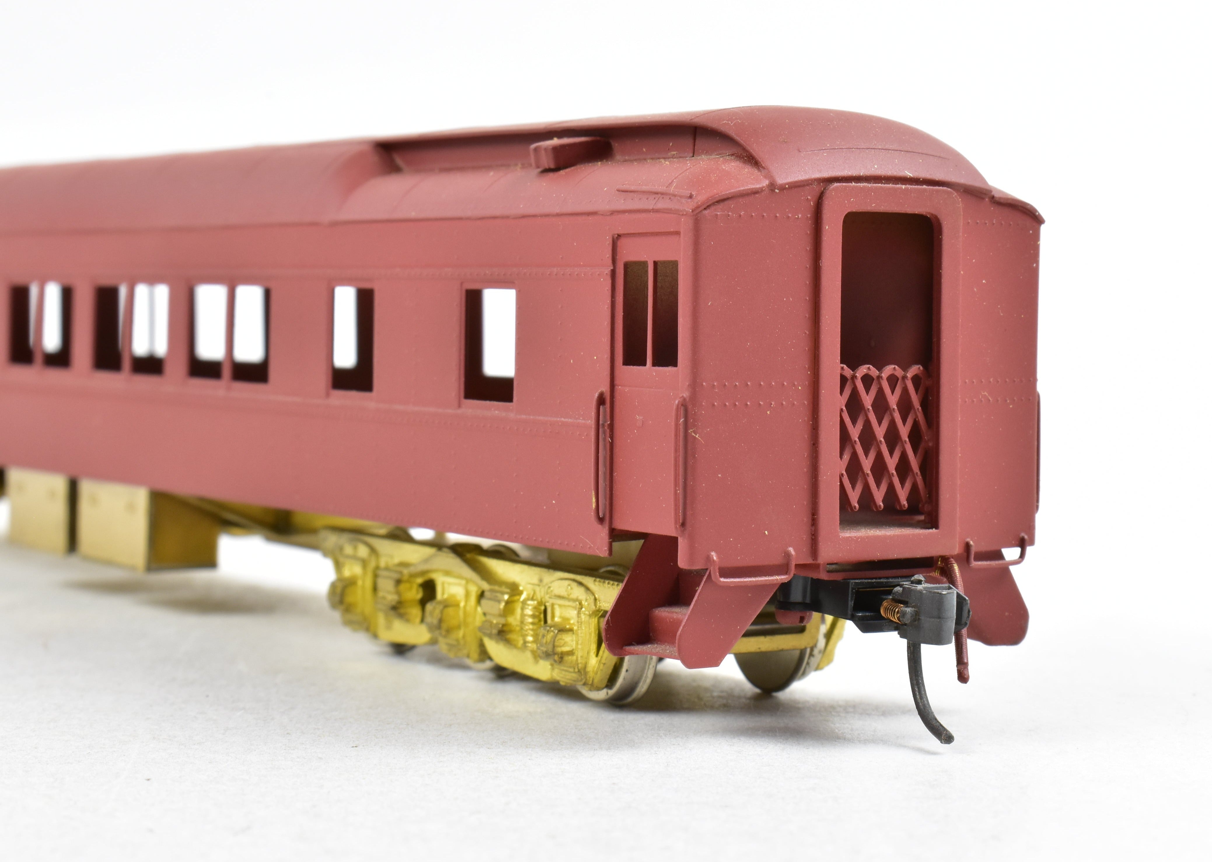 HO Scale Brass Soho 10 - Section HW Sleeper Chief Black Bear Model