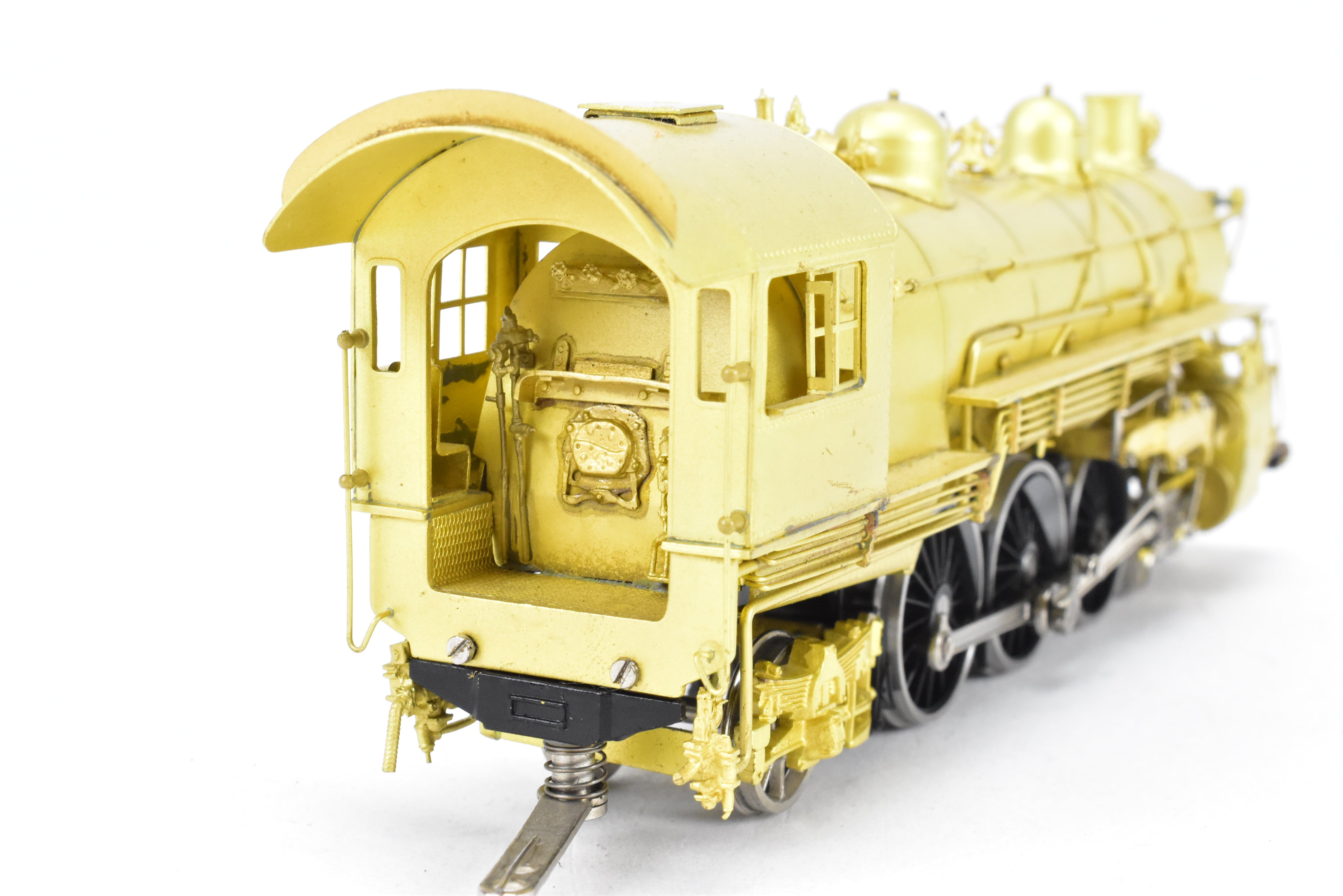 HO Scale Brass Erie Railroad K-1 4-6-2 Nickel-Plated Model - As Is