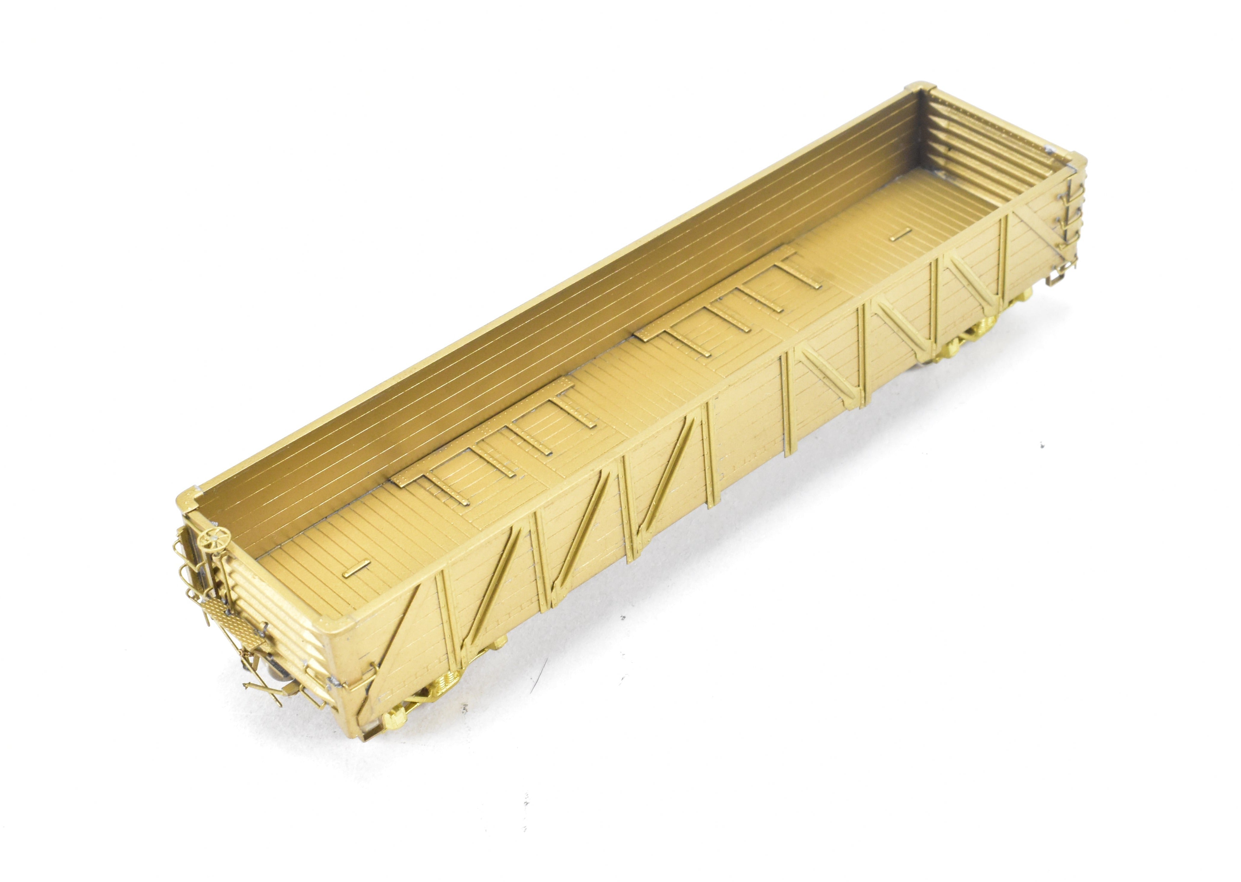 HO Brass Oriental Limited - USRA 40' Composite Drop - Bottom Unpainted Gondola