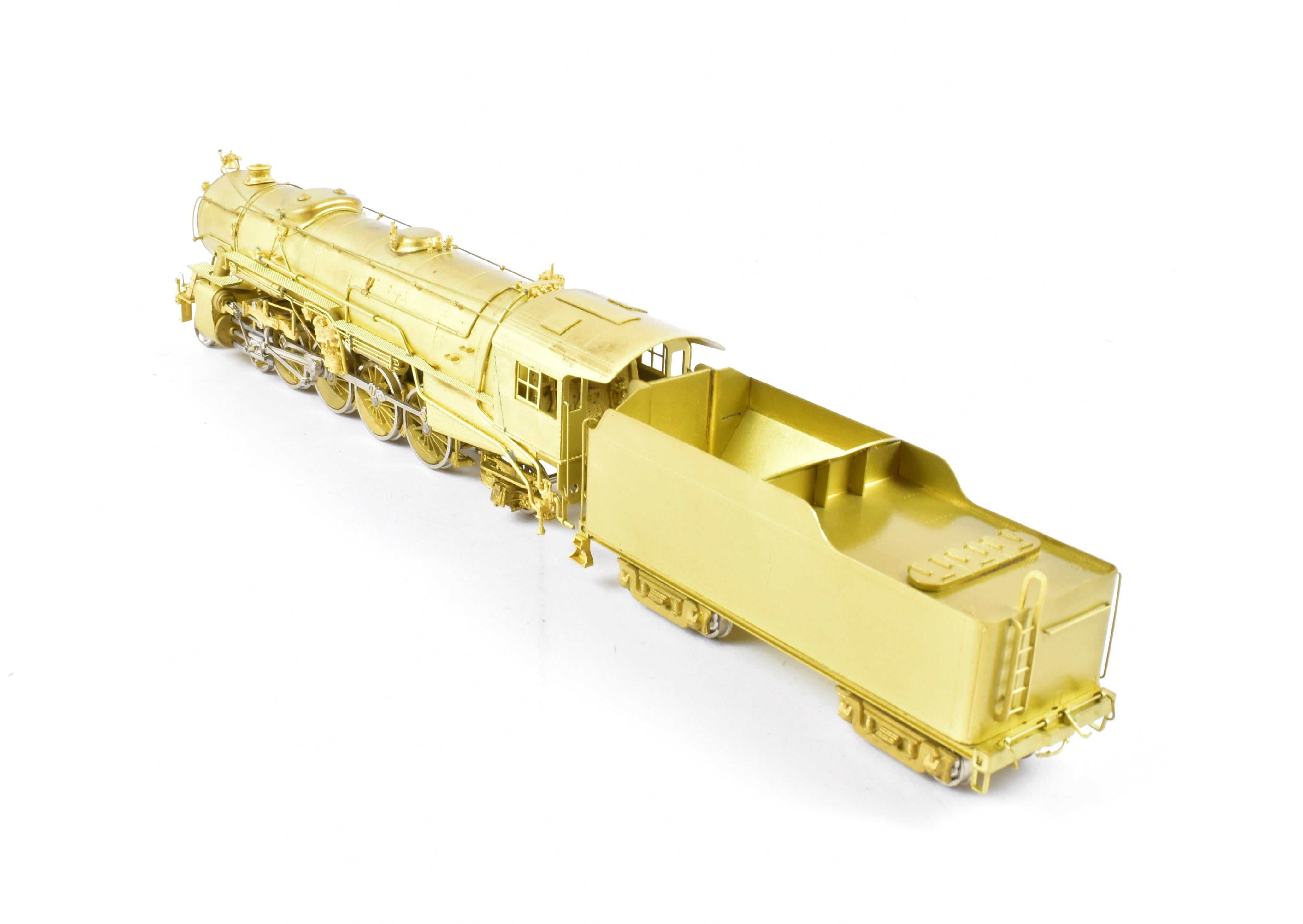 HO Scale Brass Model of Sunset Models' USRA (United States Railway Administration) Heavy 4 - 8 - 2 Mountain Locomotive