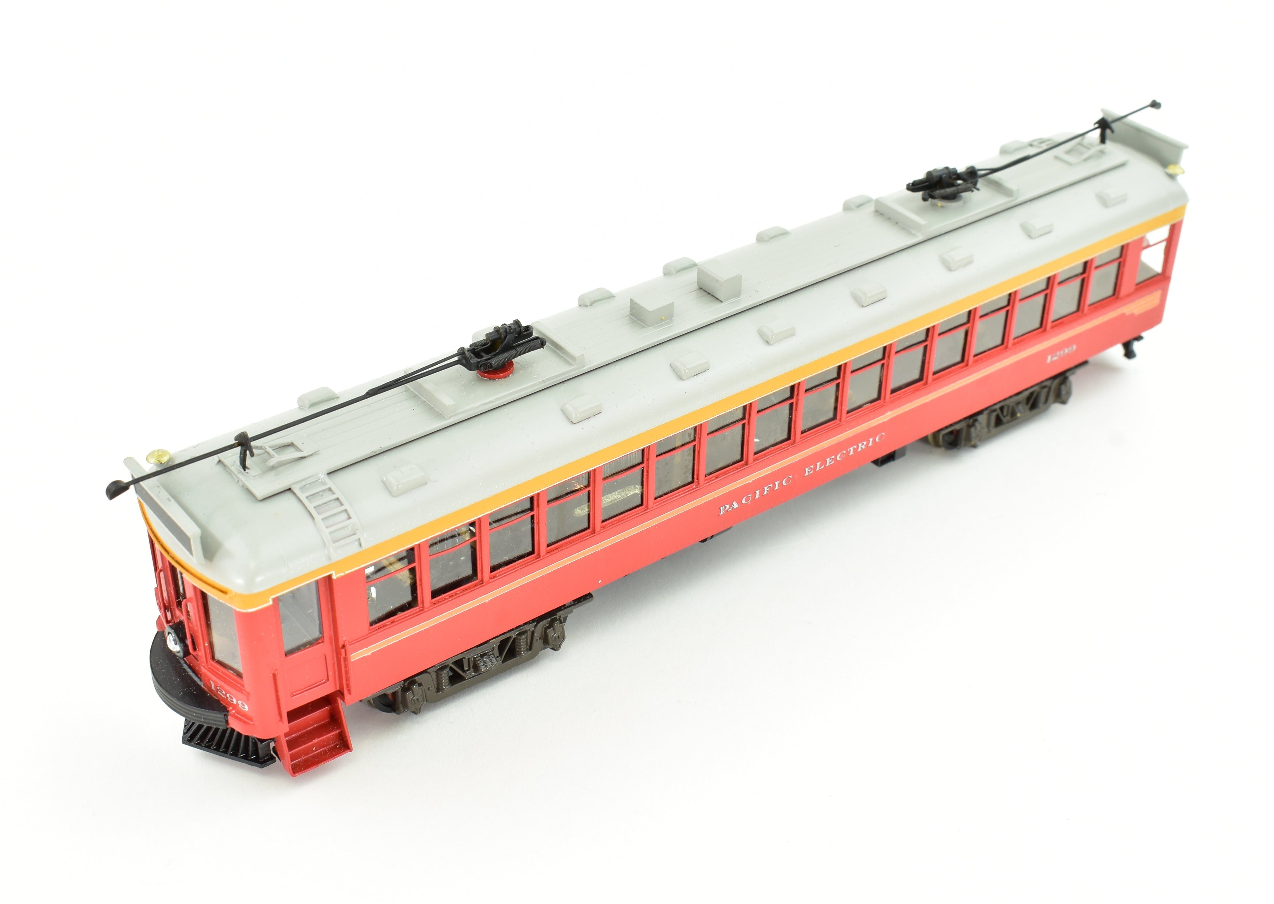High - Quality HO Scale Brass Suydam Pacific Electric Steel Business Car Model #1299 Professionally Painted and Finished, Presented in ReBoxx Packaging