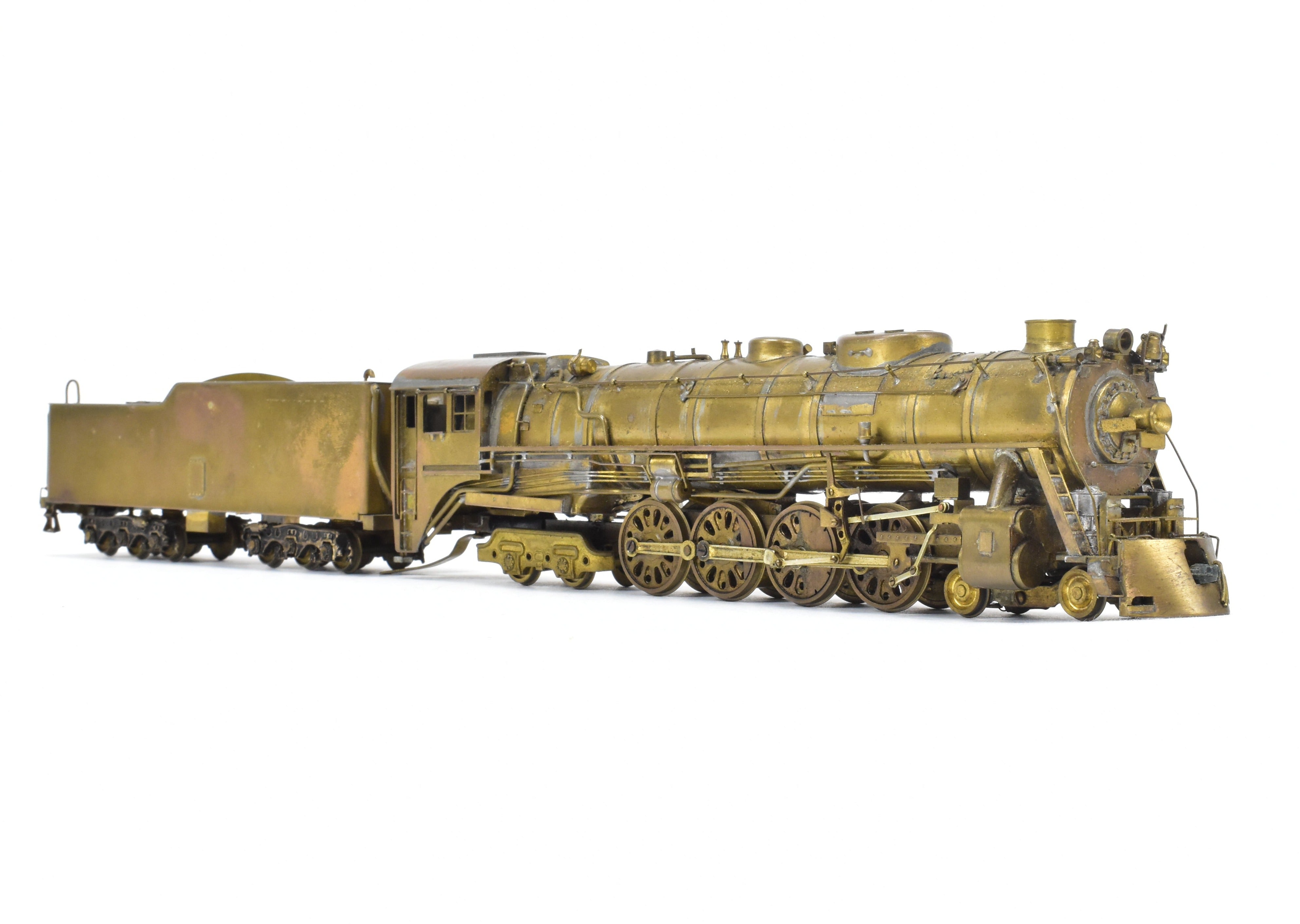 High - Quality HO Scale Brass Pacific Fast Mail Model Train - Tetsudo MILW - Milwaukee Road 4 - 8 - 4 S - 2, Hand - Crafted in 1956, One of Only 8 Produced!