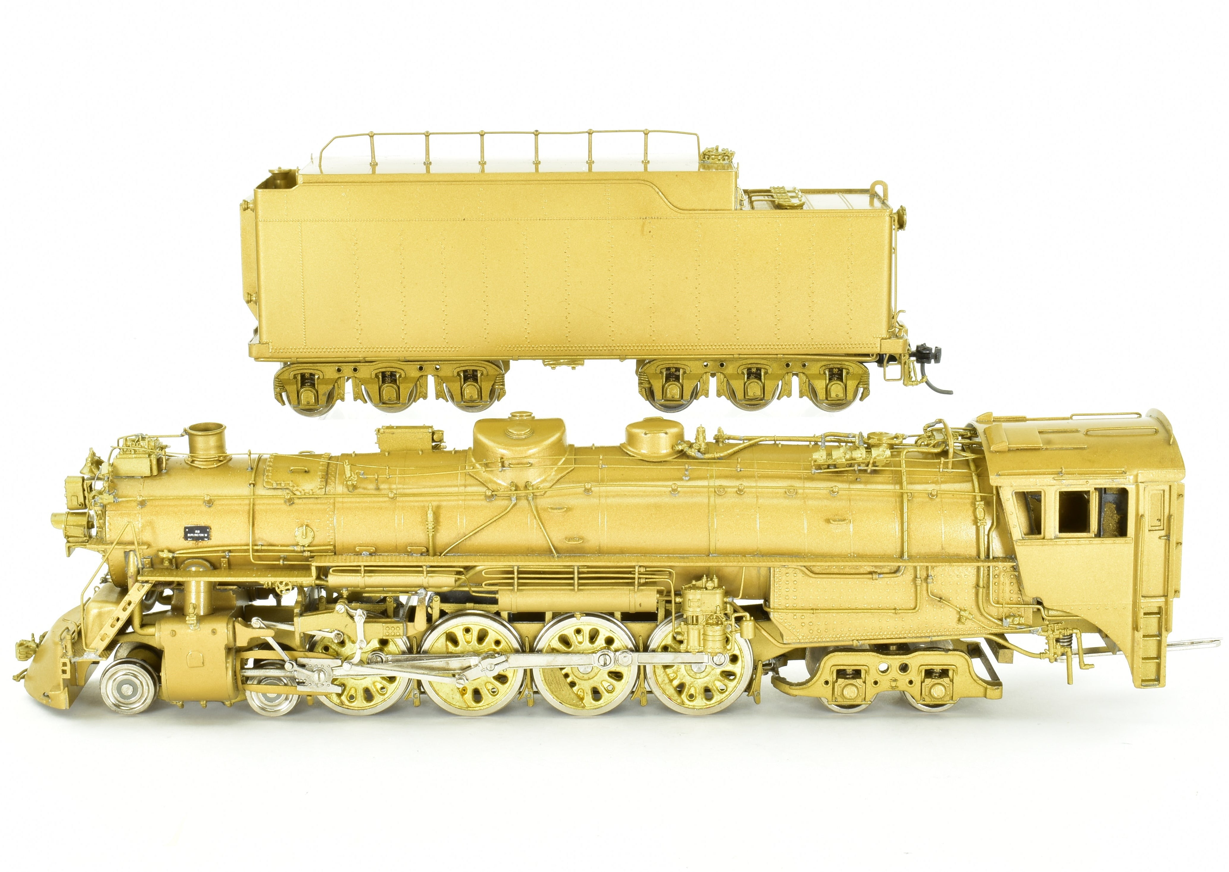 HO Scale Custom Brass CB&Q Burlington Route Class O5B 4-8-4 Locomotive