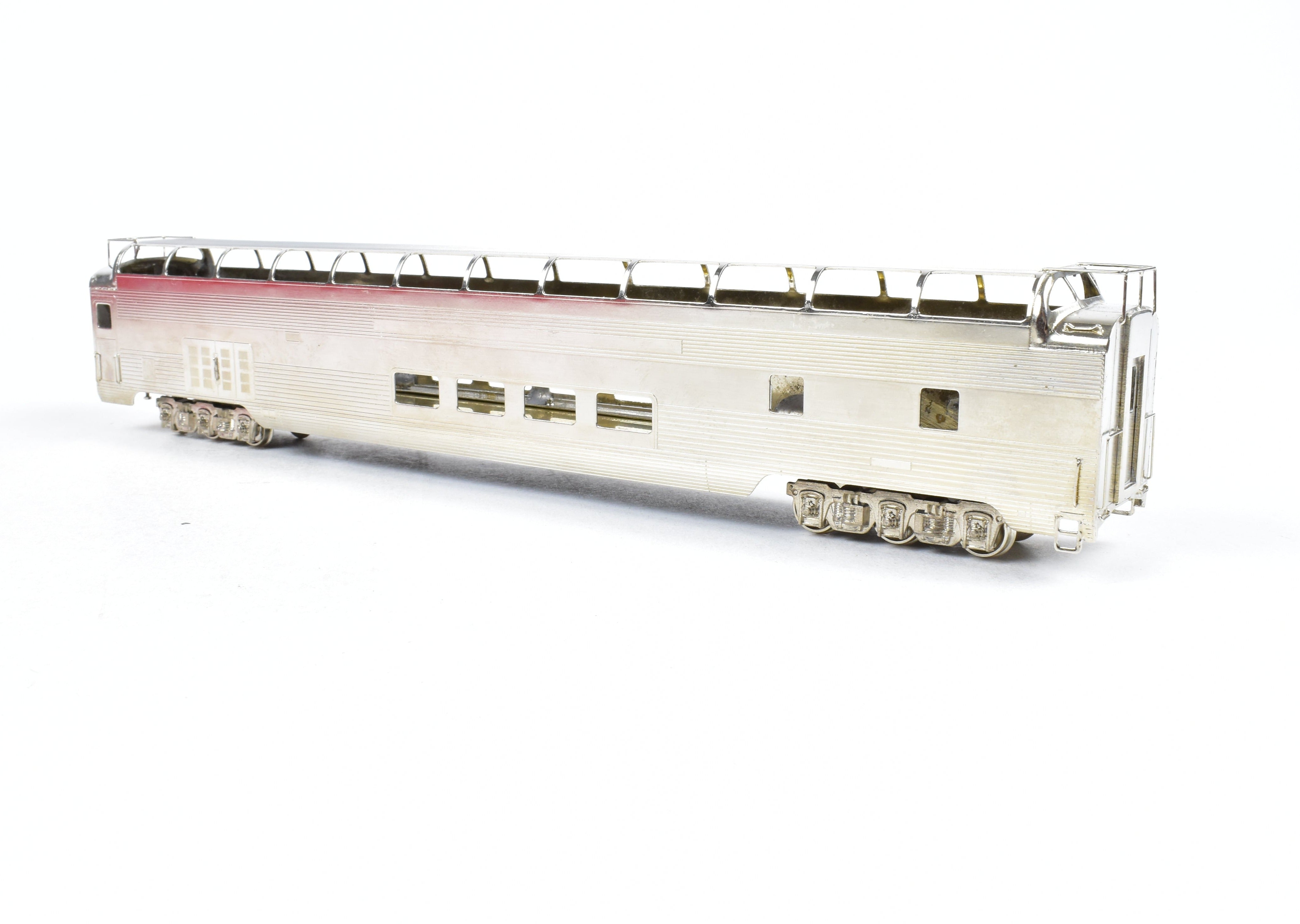 HO Scale Brass Soho ATSF Santa Fe Full - Length Dome Car #506