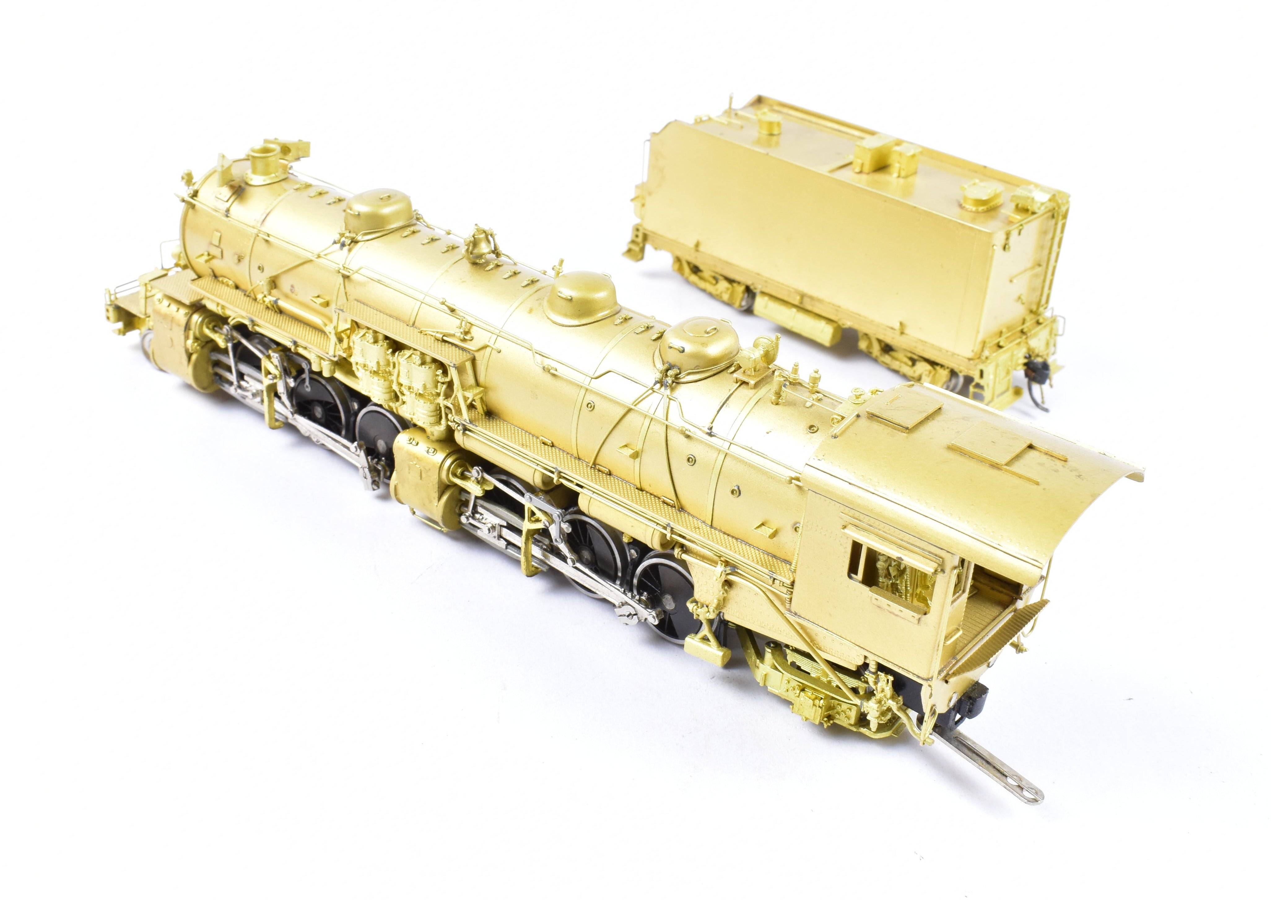HO Scale Brass Nickel Plate Products - Southern Pacific 2-6-6-2 MM-3 Model Train with Nickel Plating