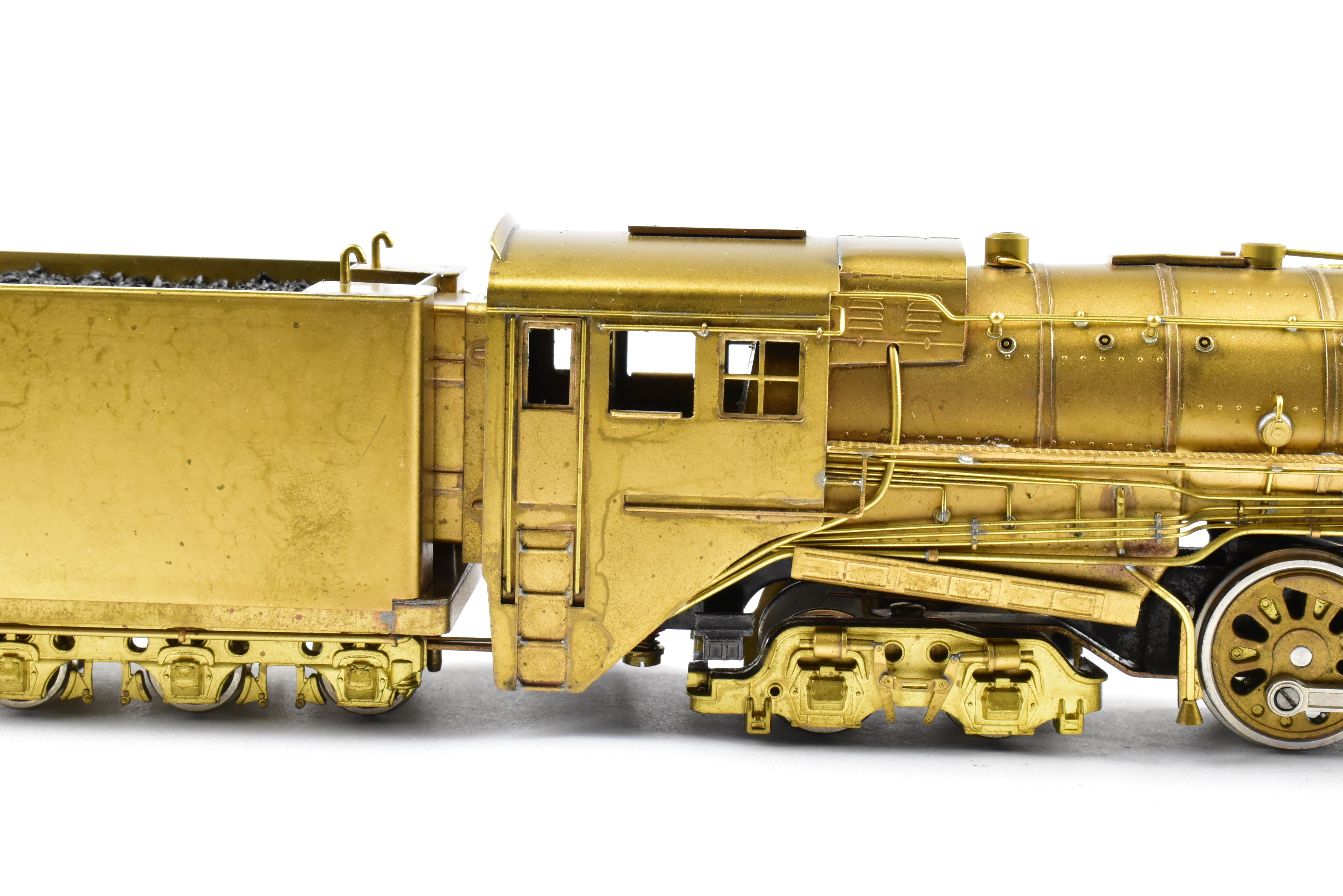 HO Scale Brass Model Train - Northwest Short Line MILW - Milwaukee Road S-2 4-8-4 Locomotive