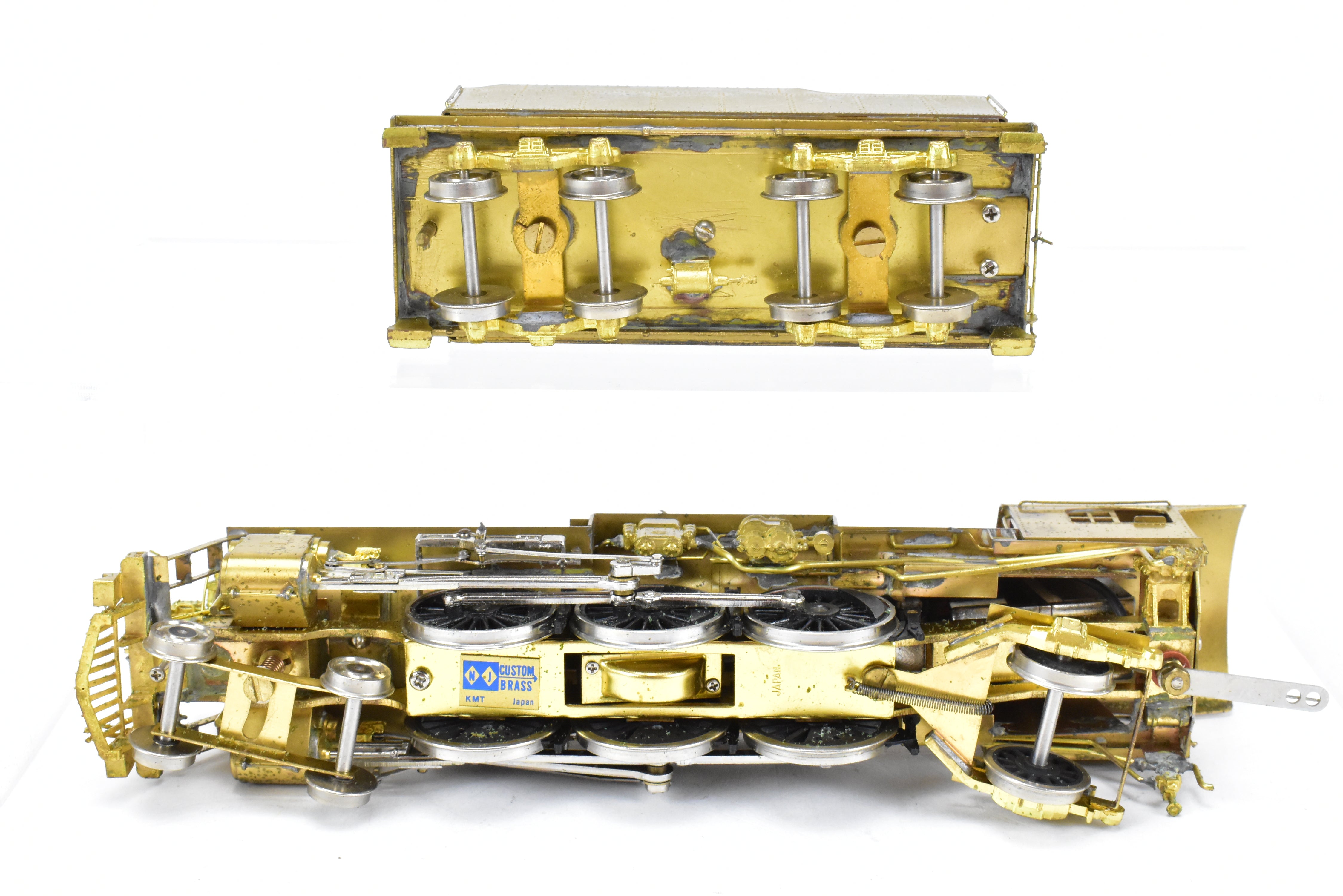 HO Scale Custom Brass New Haven I-4 4-6-2 Pacific Model Train by NJ Custom Brass