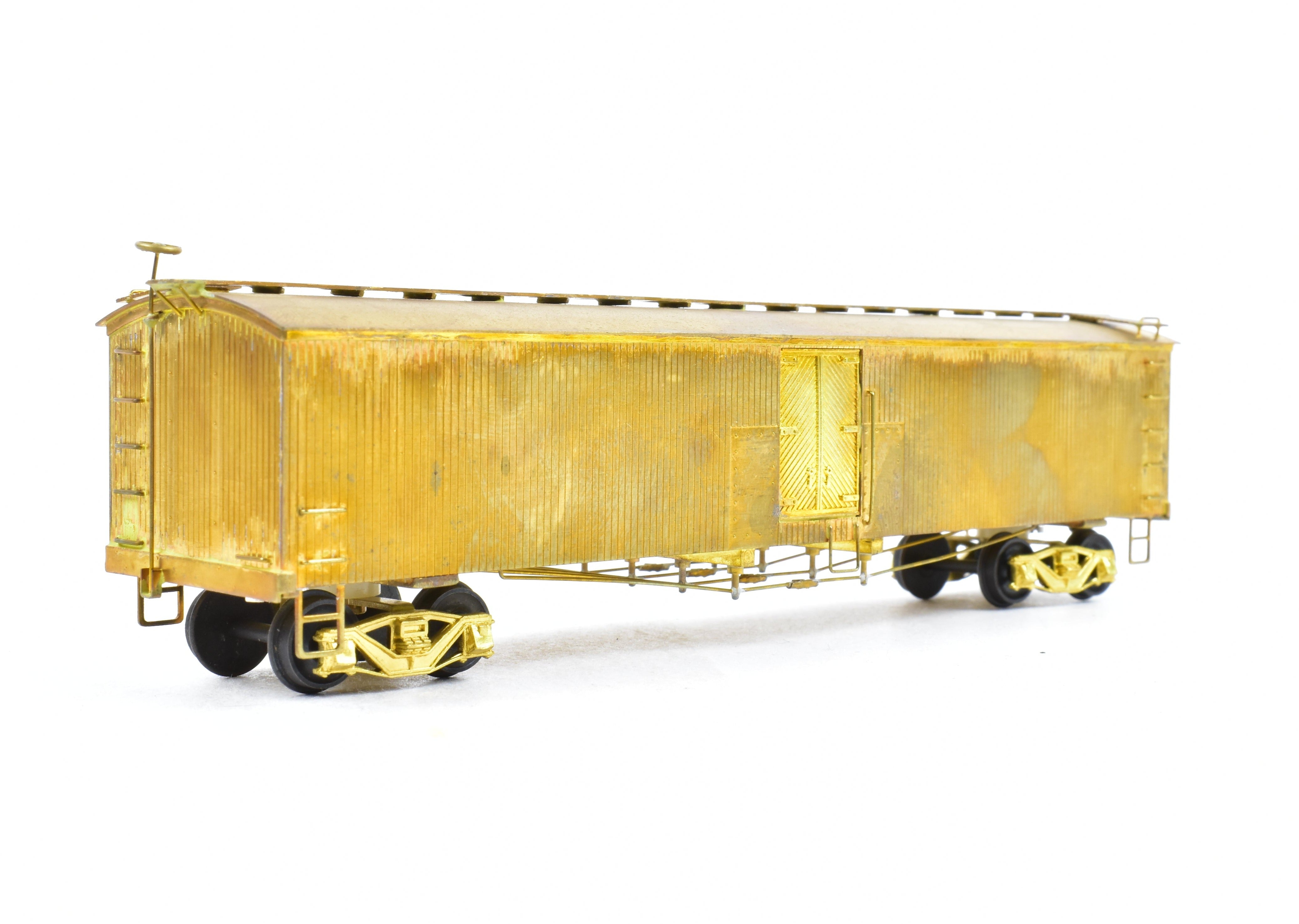 HO Scale Brass Nickel - Plated New York Ontario & Western Milk Car Model