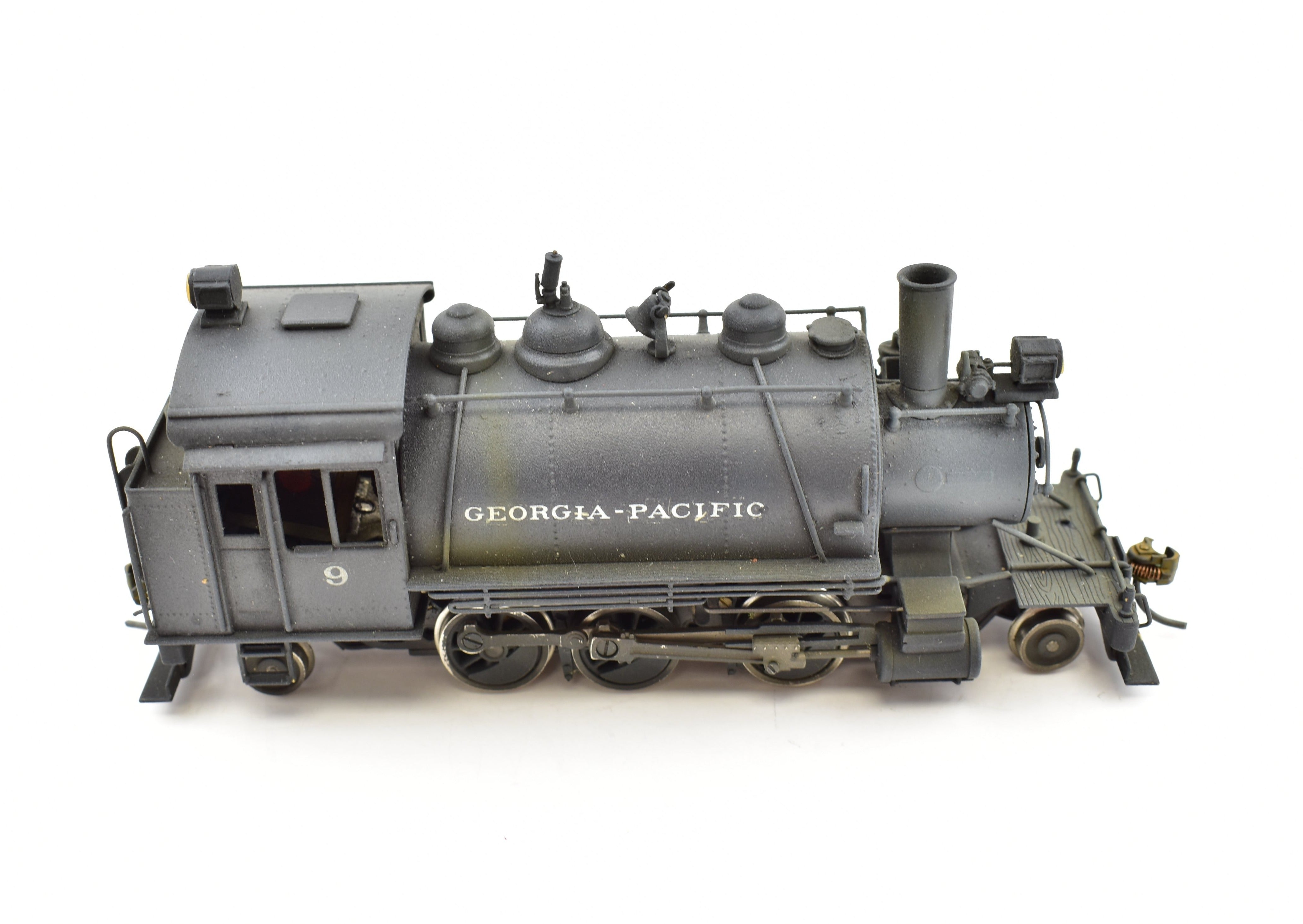 HO Scale Brass Model Train - Northwest Short Line Georgia Pacific #9 Baldwin Side Tank 2-6-2T Logger CP Replica